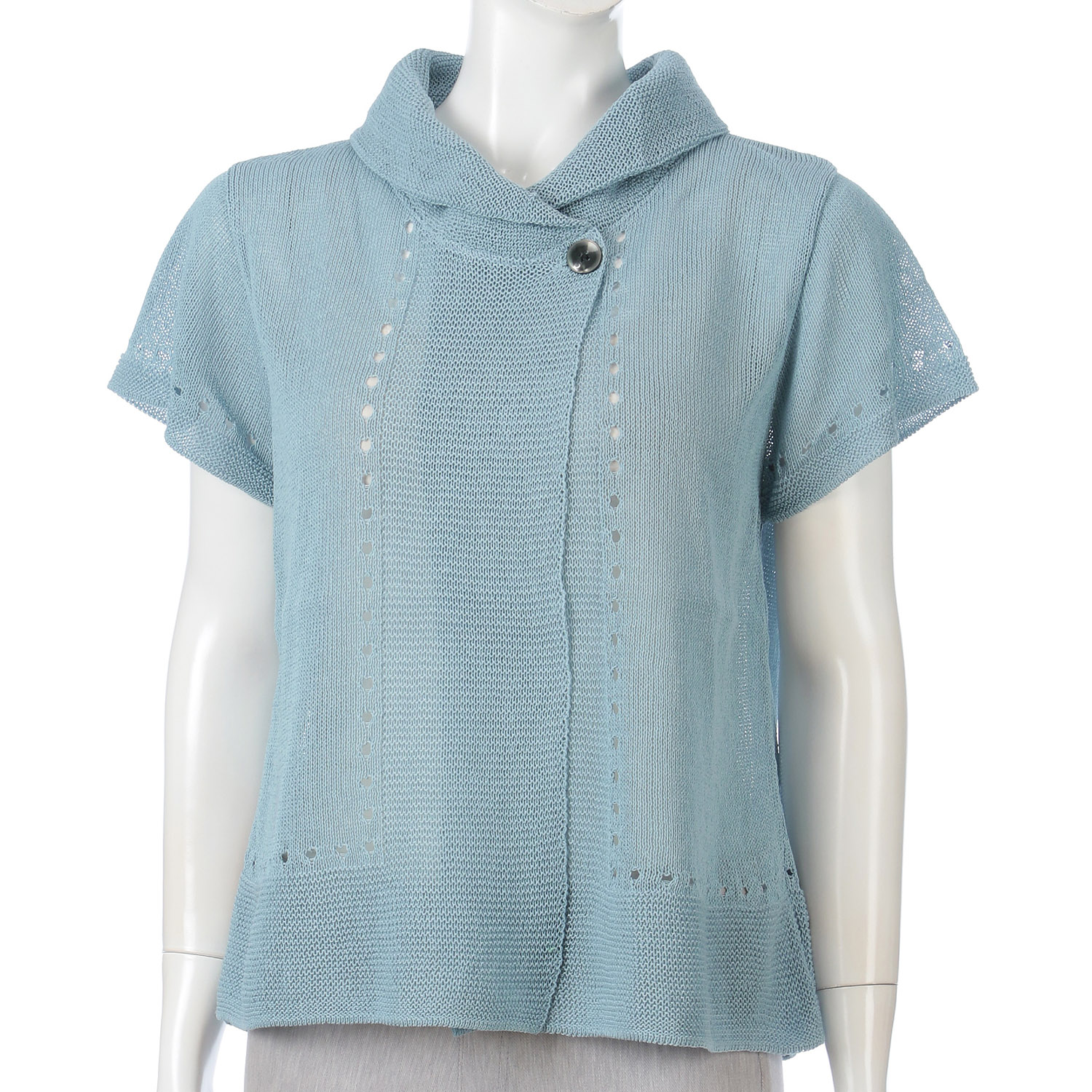 和紙ポリへちま衿キャップベスト - 画像5