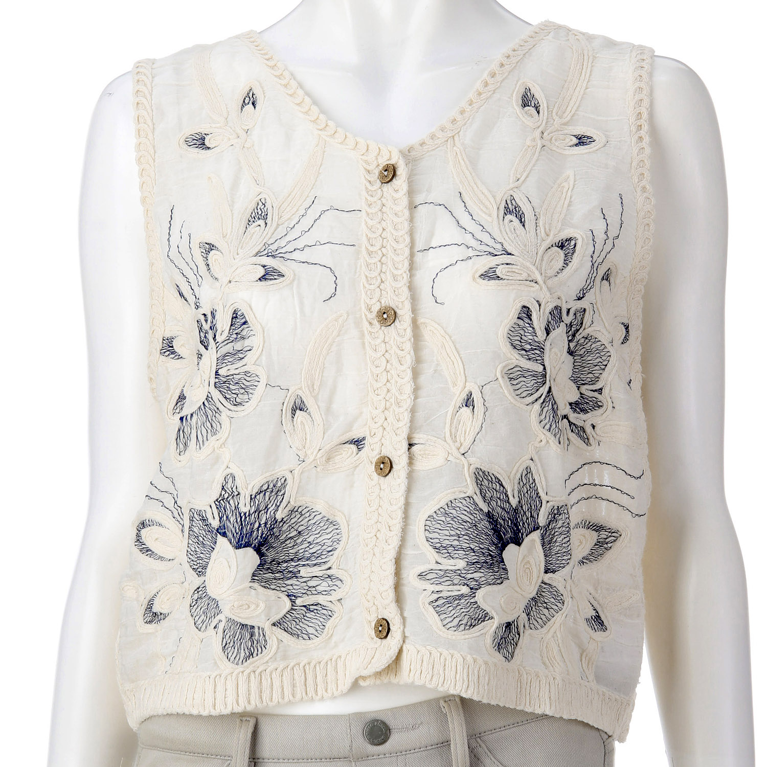 刺繍ベスト - 画像4