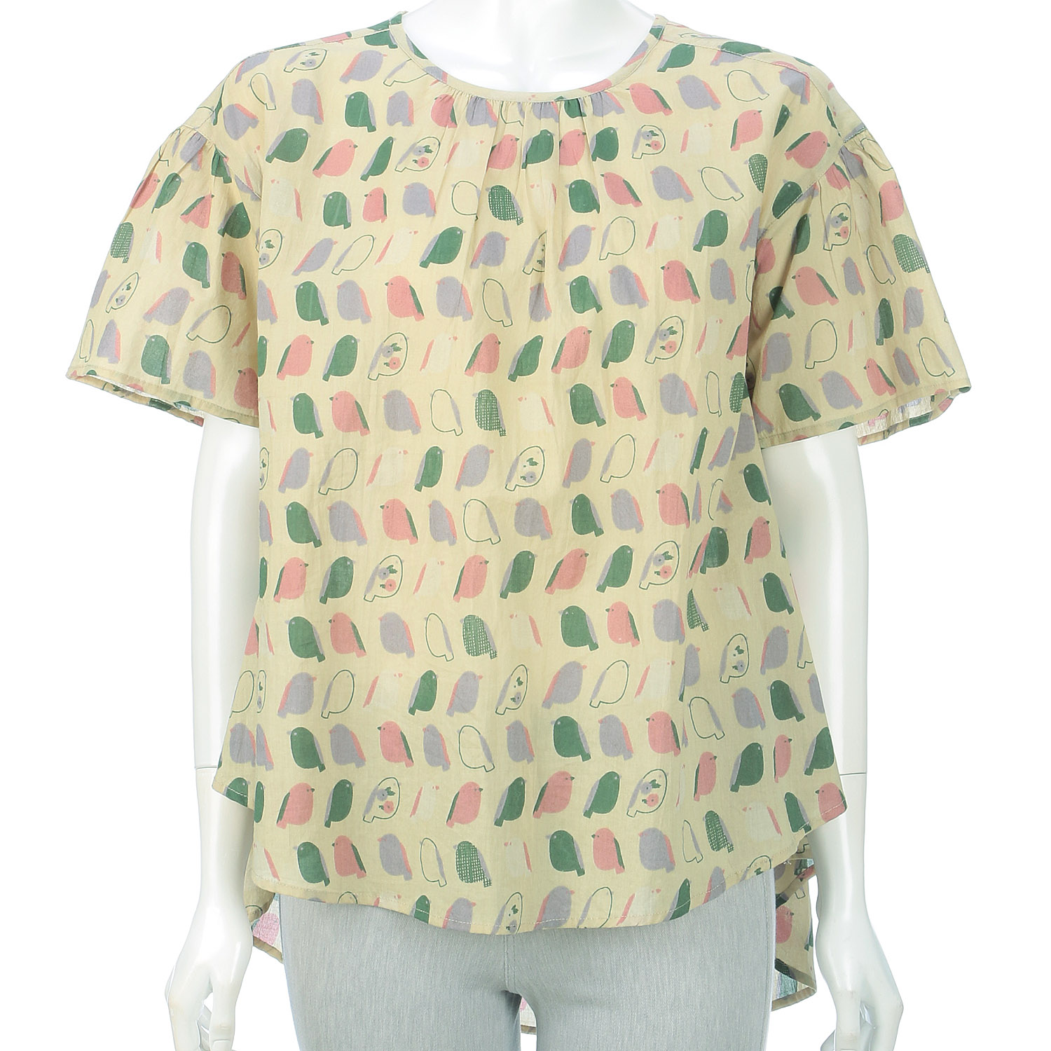 コットンボイルプリンとブラウス - 画像7