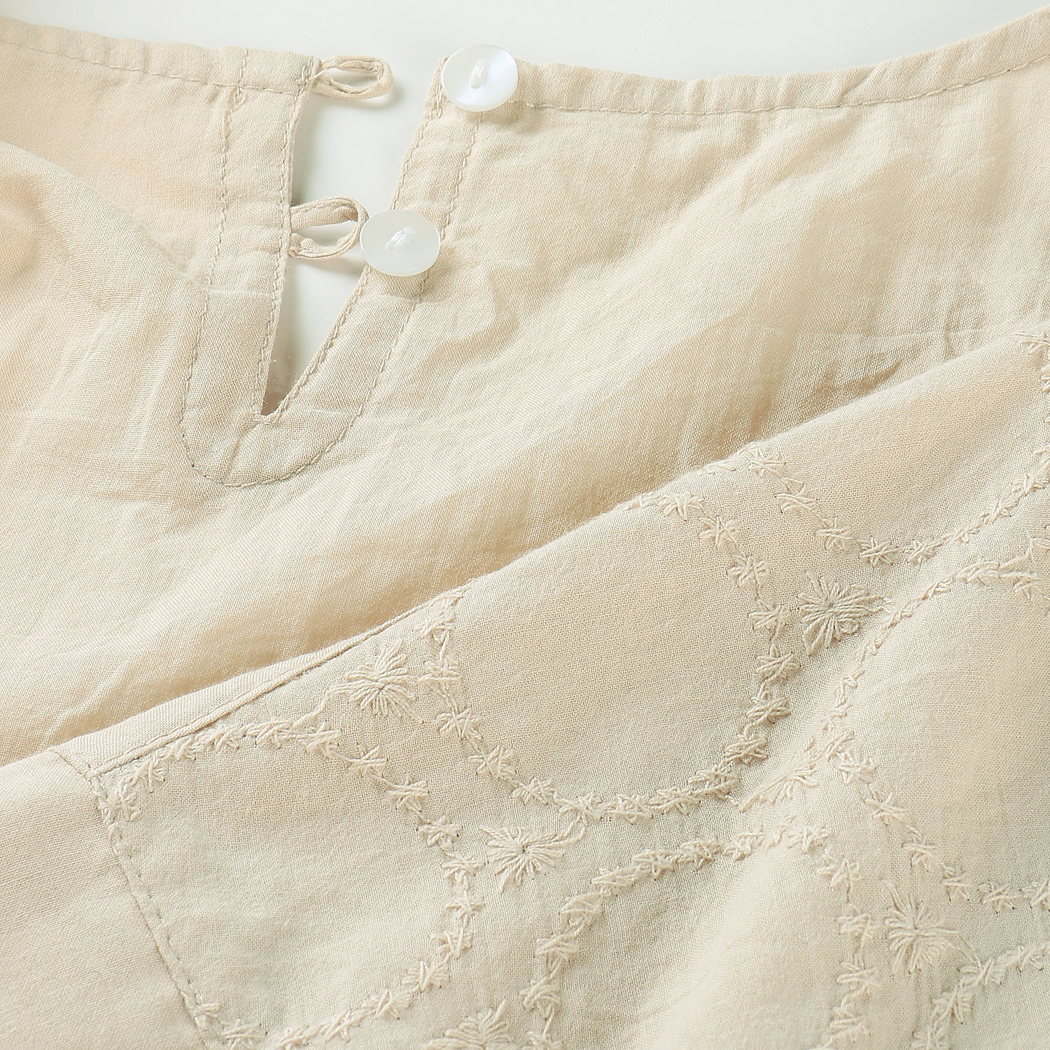 サークル刺繍プルオーバー - 画像7