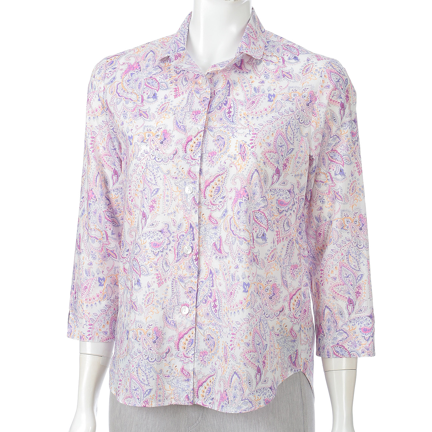 プリント七分袖 - 画像1