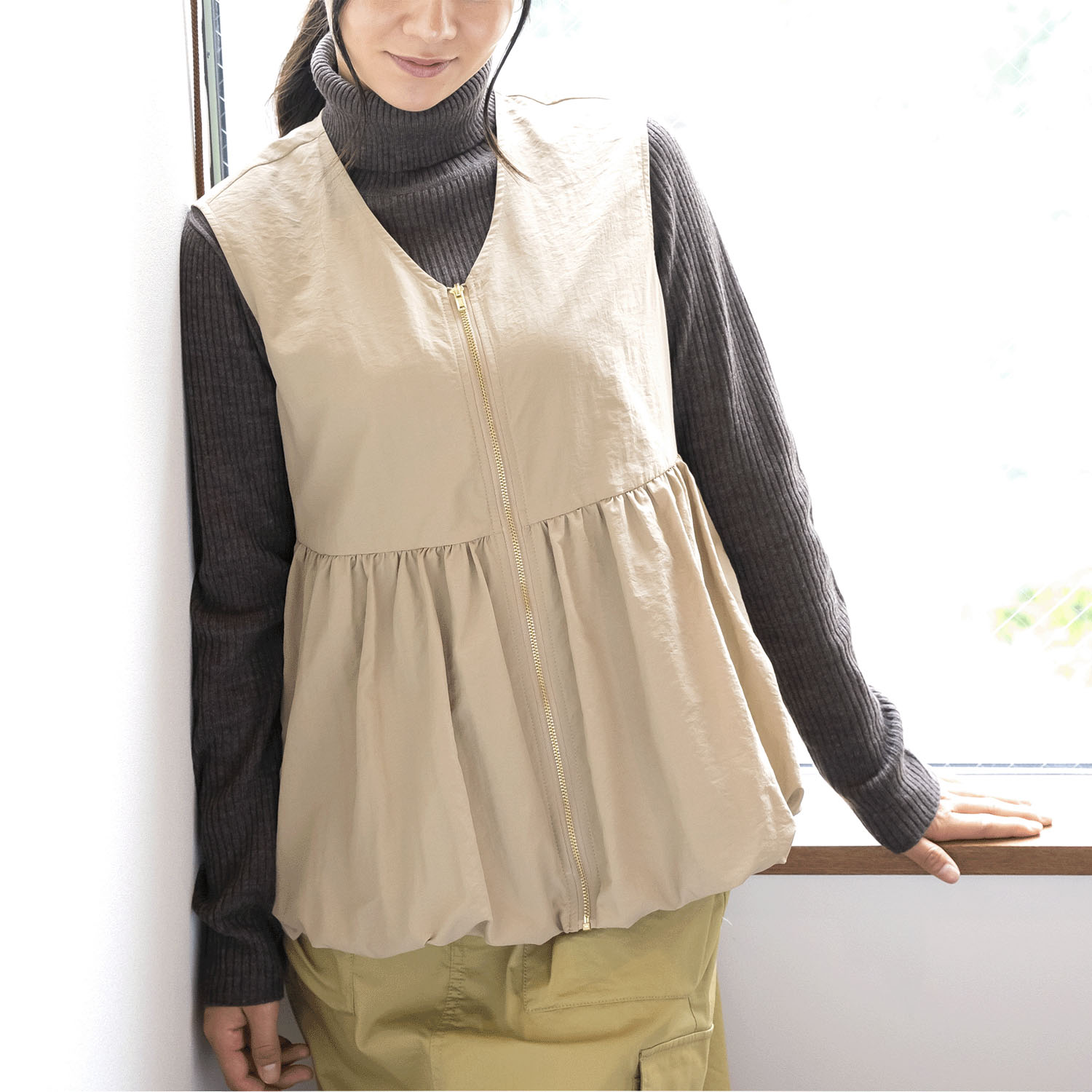 【＋me】ペプラムジレ - 画像3