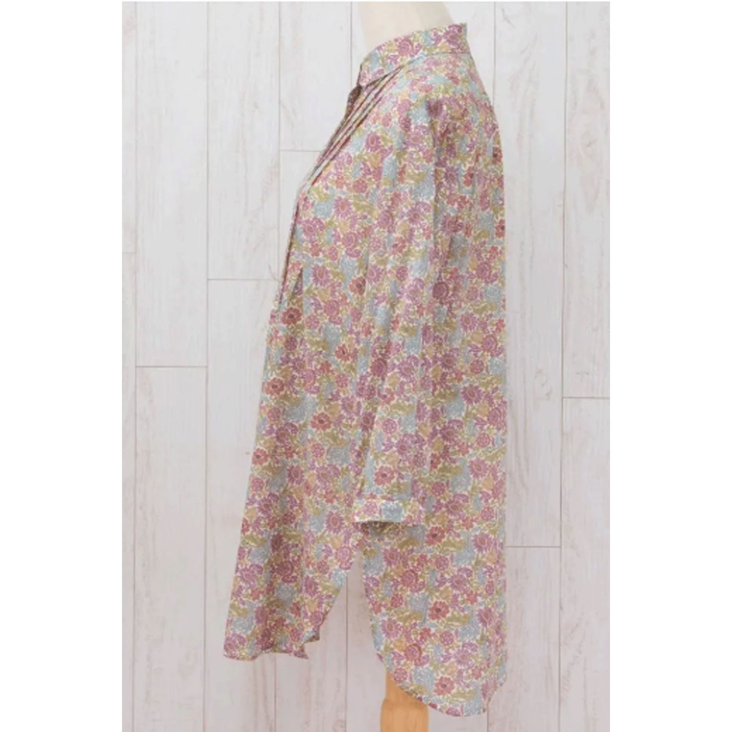 【ETONET限定】シルクロード 前ピンタックシャツチュニック ソグド - 画像10