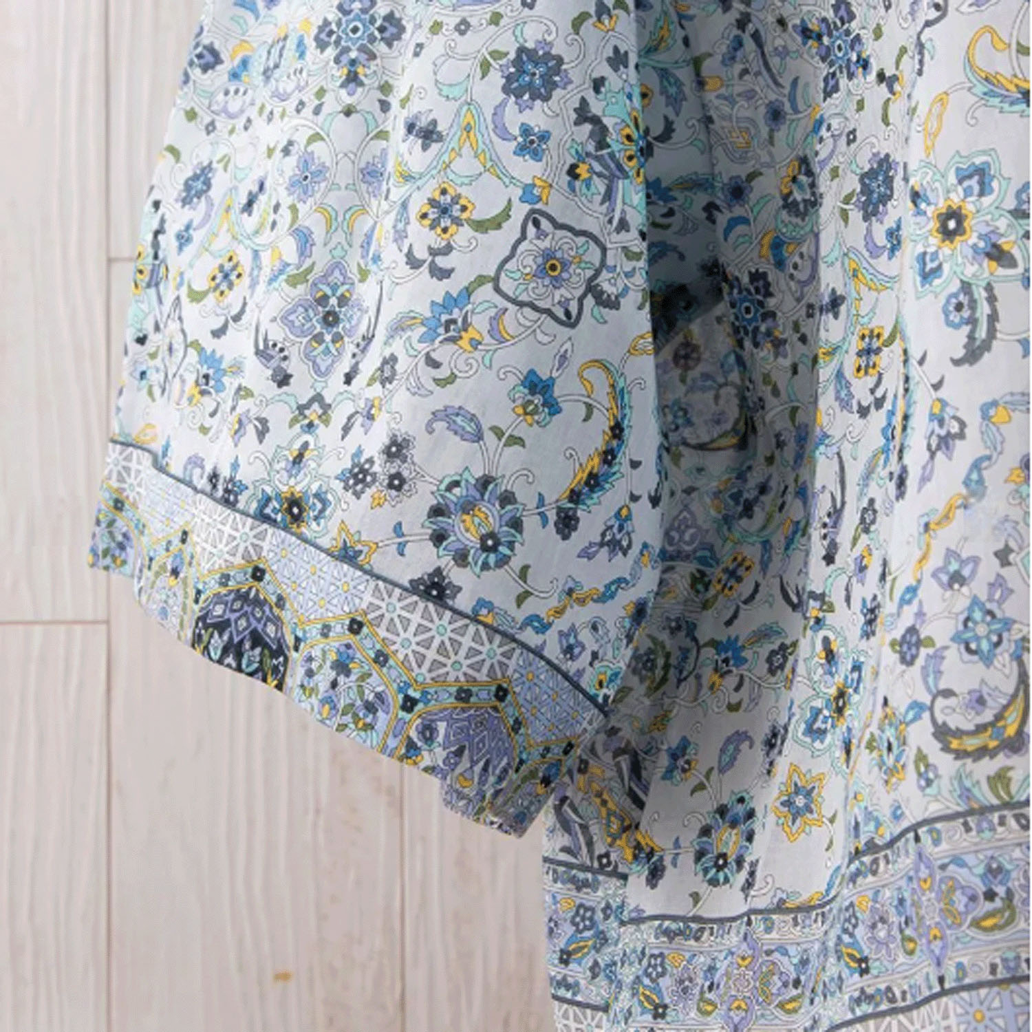 【ETONET限定】シルクロード 袖山タックシャツブラウス コンスタンティノープル - 画像22