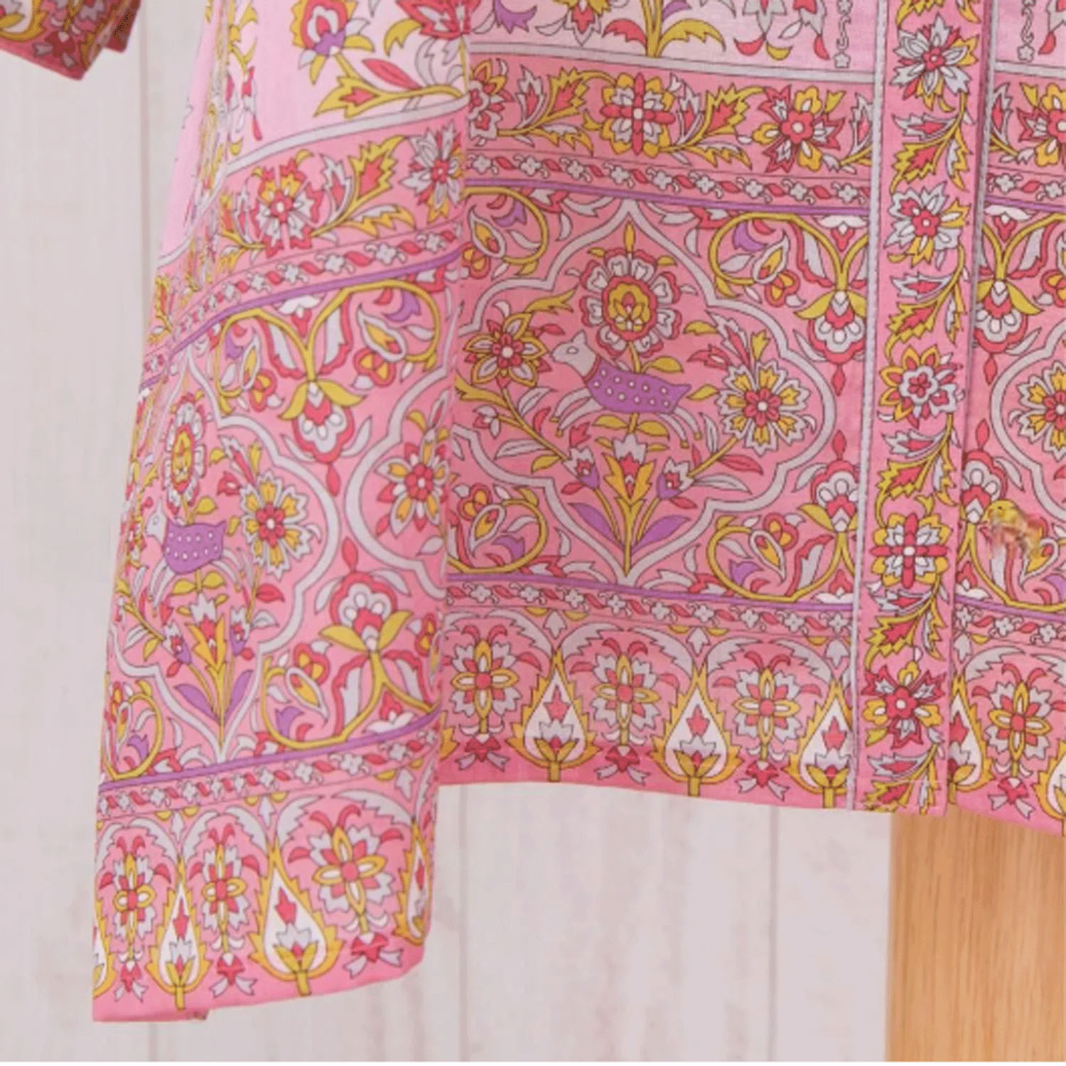 【ETONET限定】シルクロード シャツ襟八分袖チュニックブラウス ブルサ - 画像13