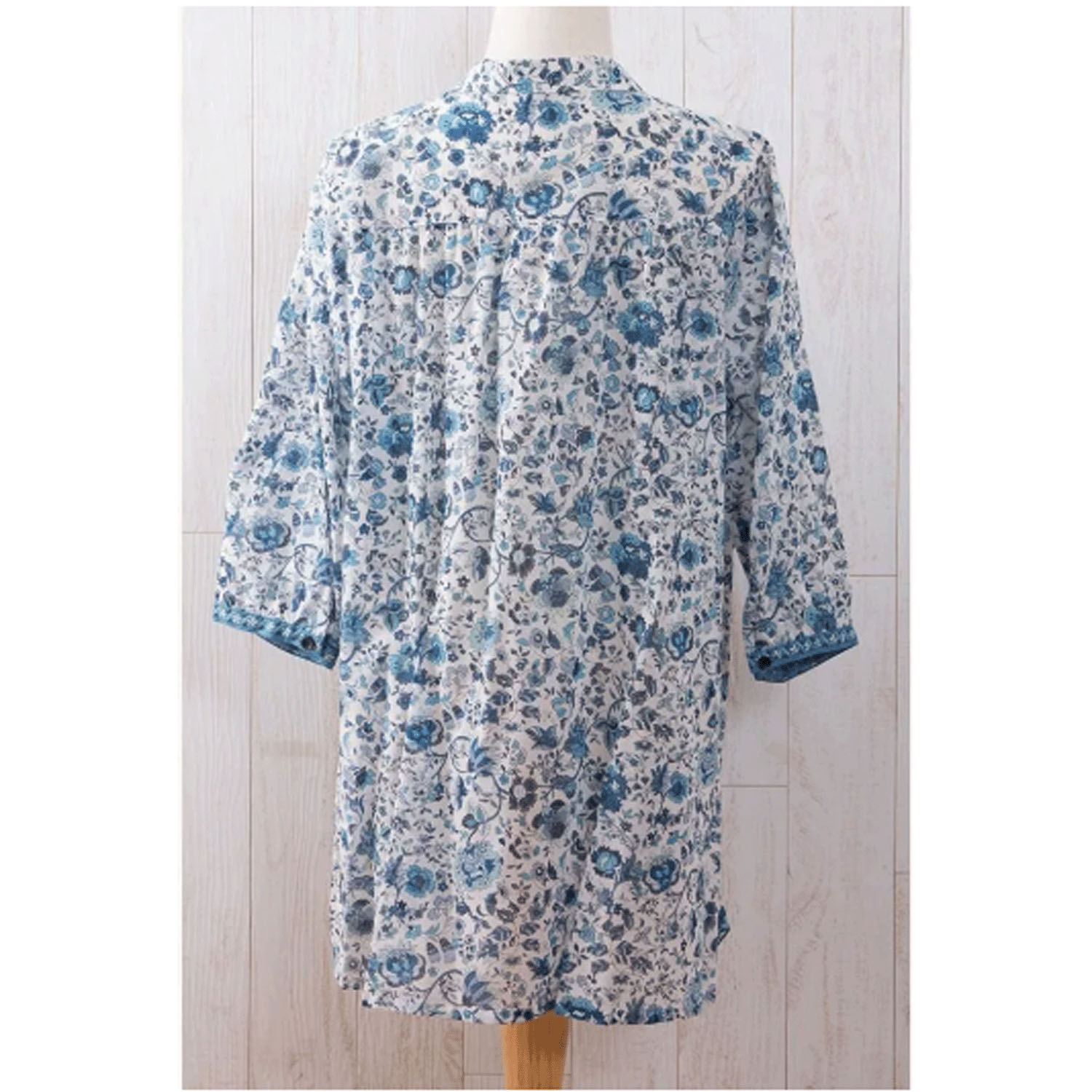 【ETONET限定】シルクロード 前身頃ピンタックポケット付チュニック ヴァタビア - 画像13