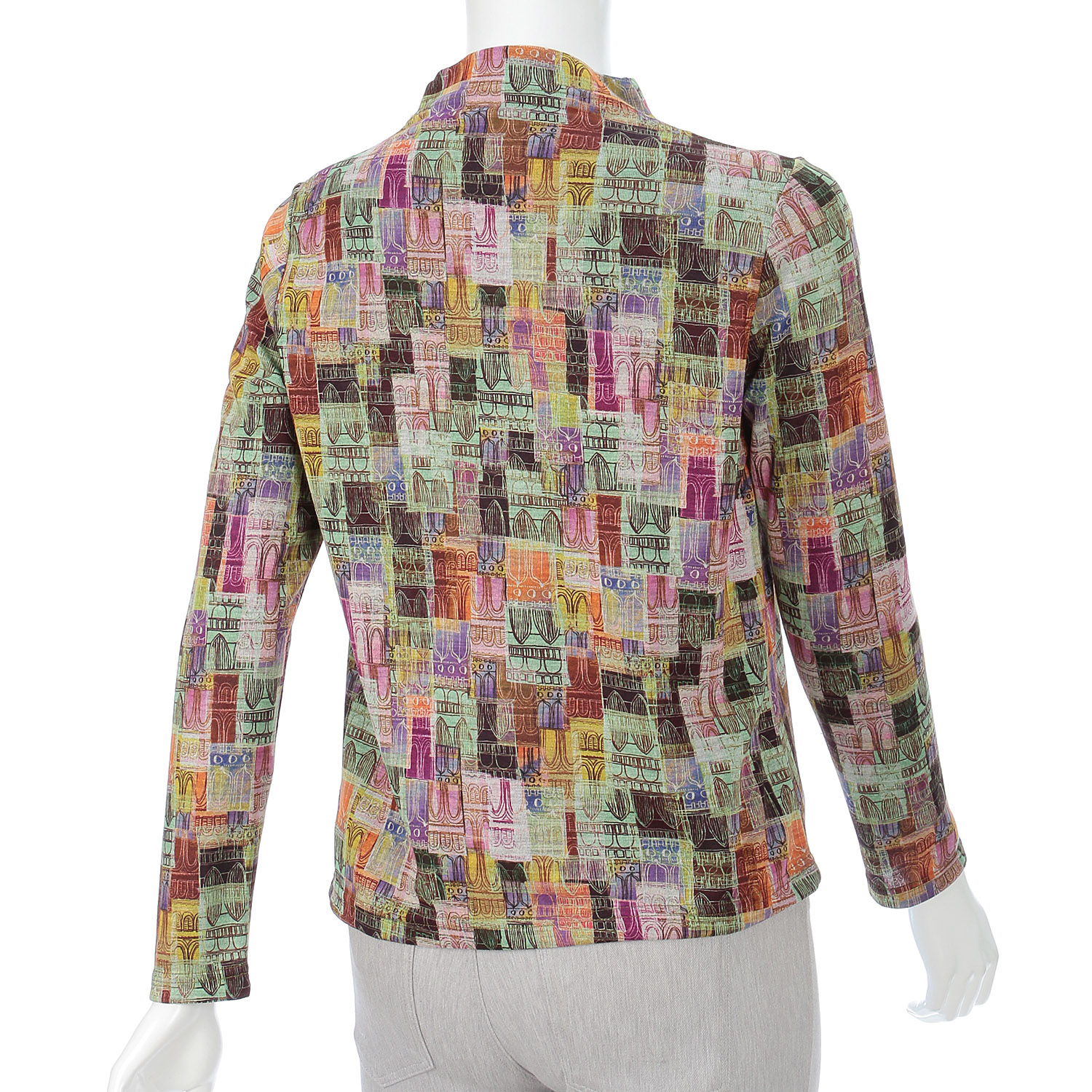 LAPIS ROUGE 古城柄プルオーバー - 画像2