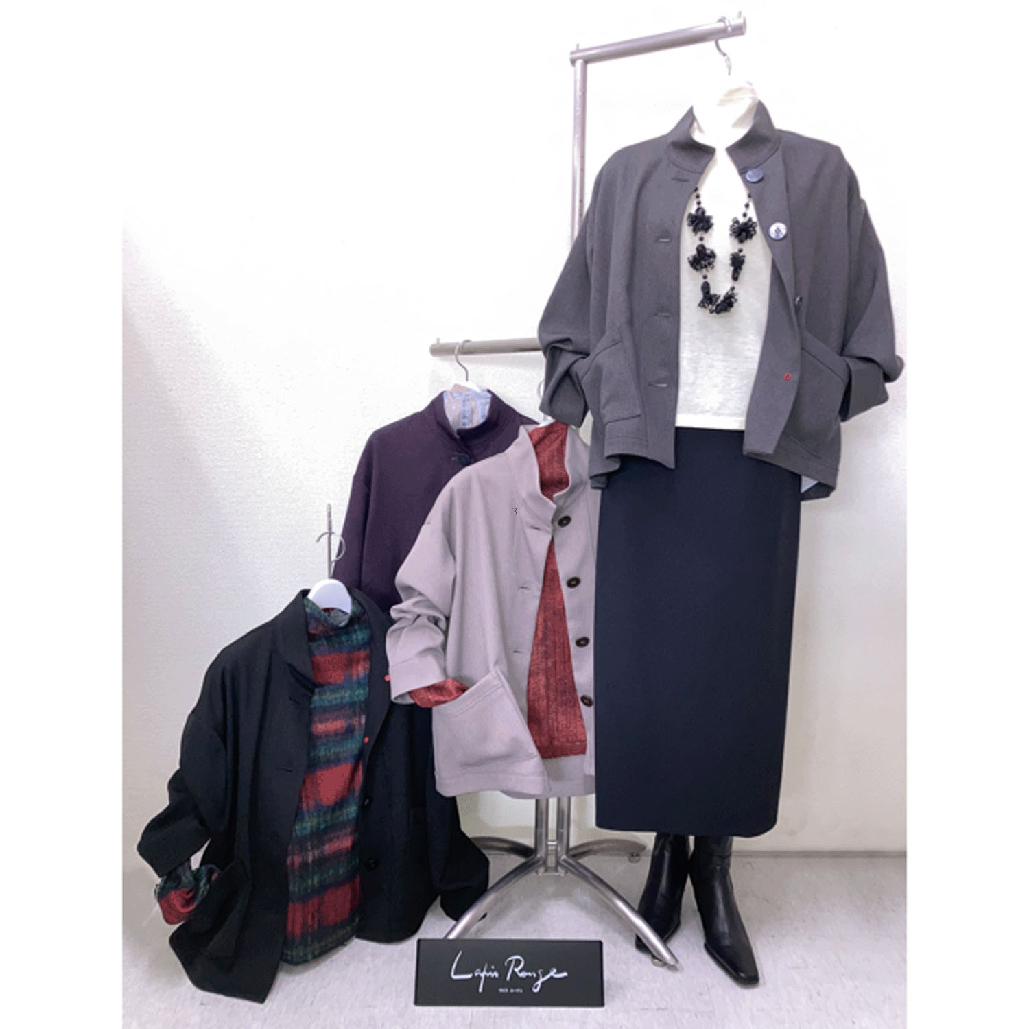 LAPIS ROUGE ウーリッシュフランネルジャケット - 画像1