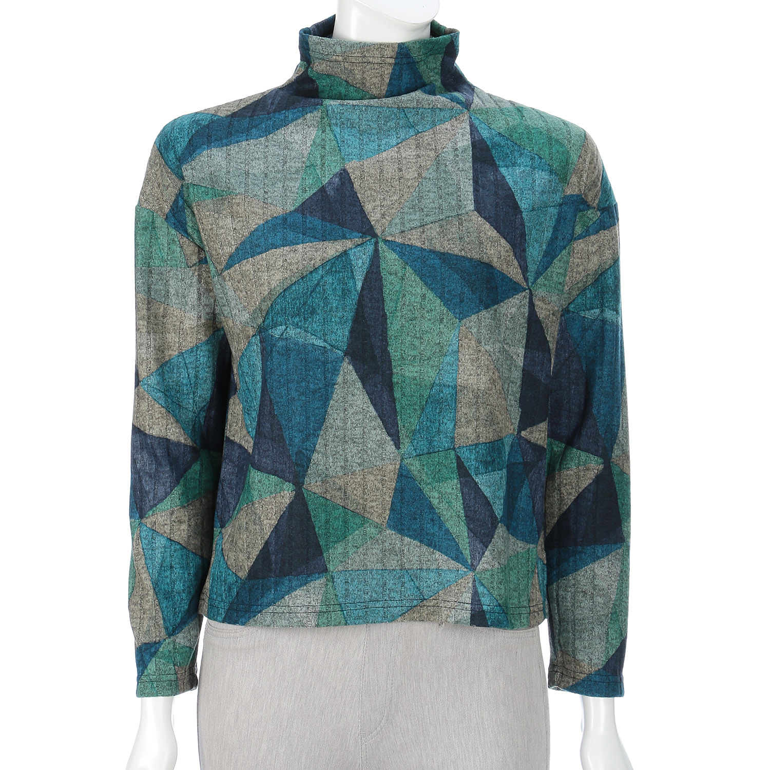 LAPIS ROUGE レインボー柄プルオーバー - 画像2