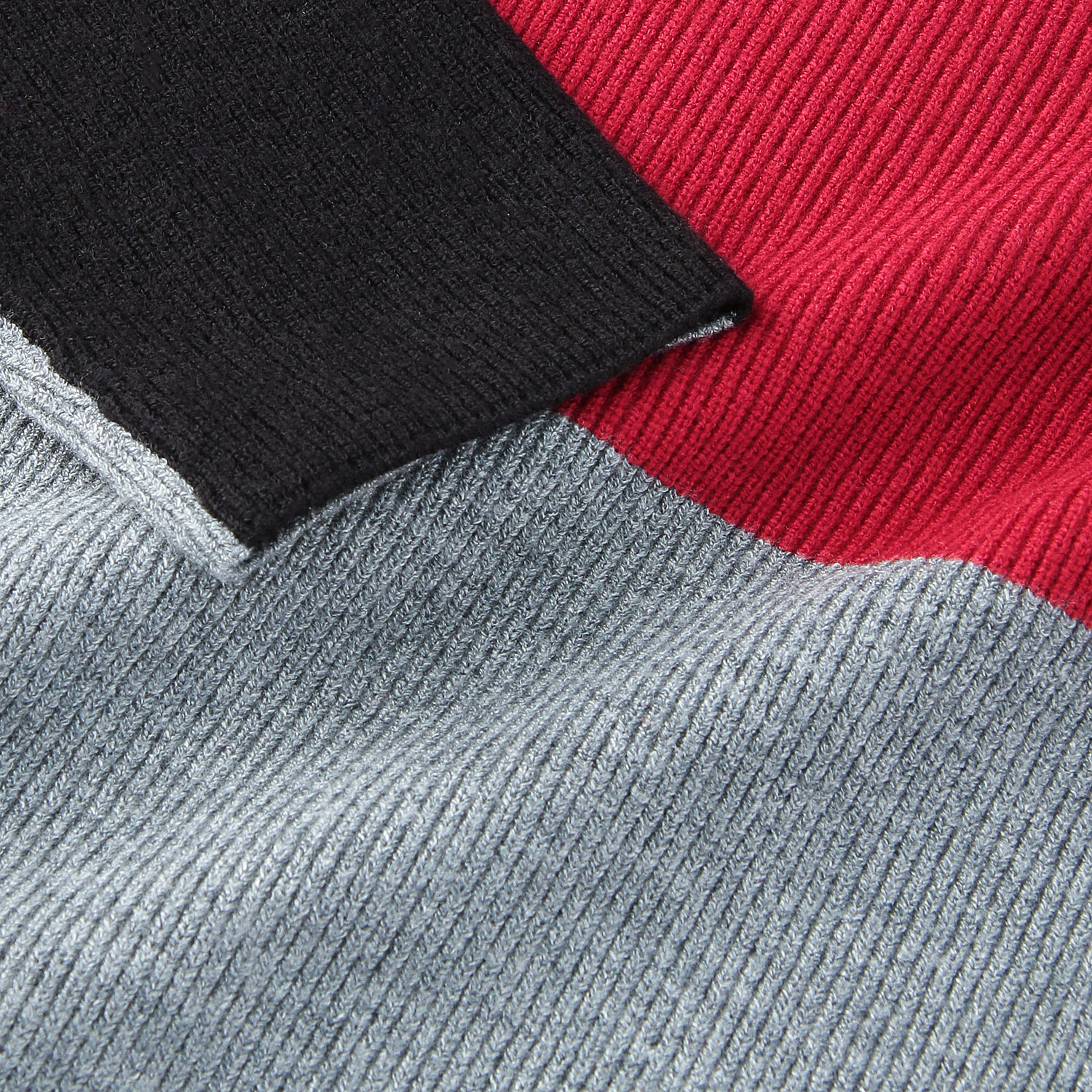 LAPIS ROUGE 三配色2WAYセーター - 画像9