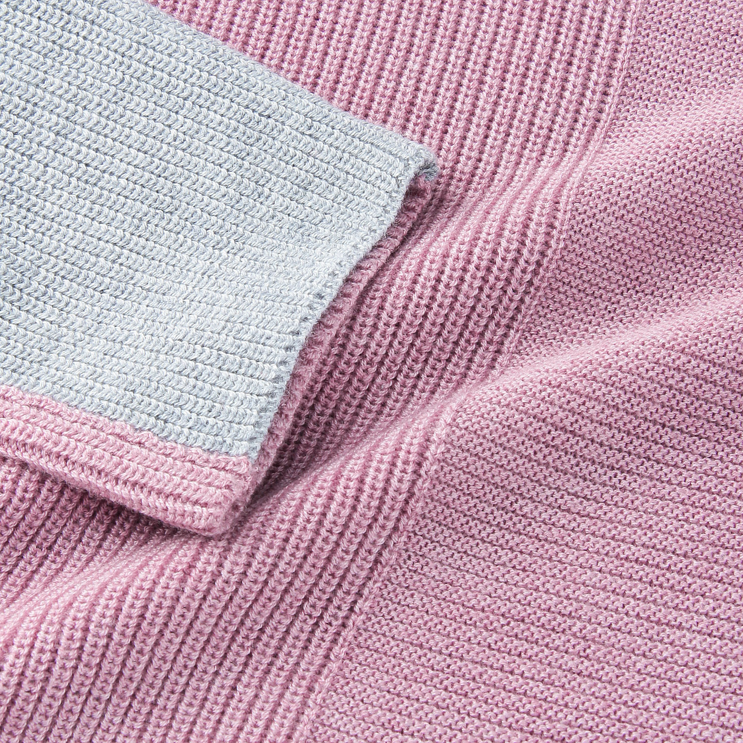 LAPIS ROUGE 編地ミックス2WAYセーター - 画像6