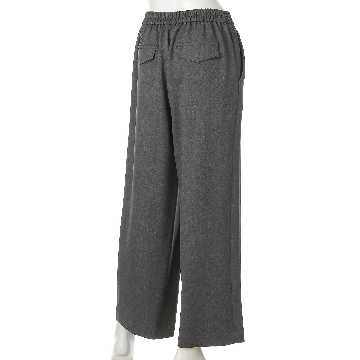 LAPIS ROUGE ウーリッシュワイドパンツ - 画像2