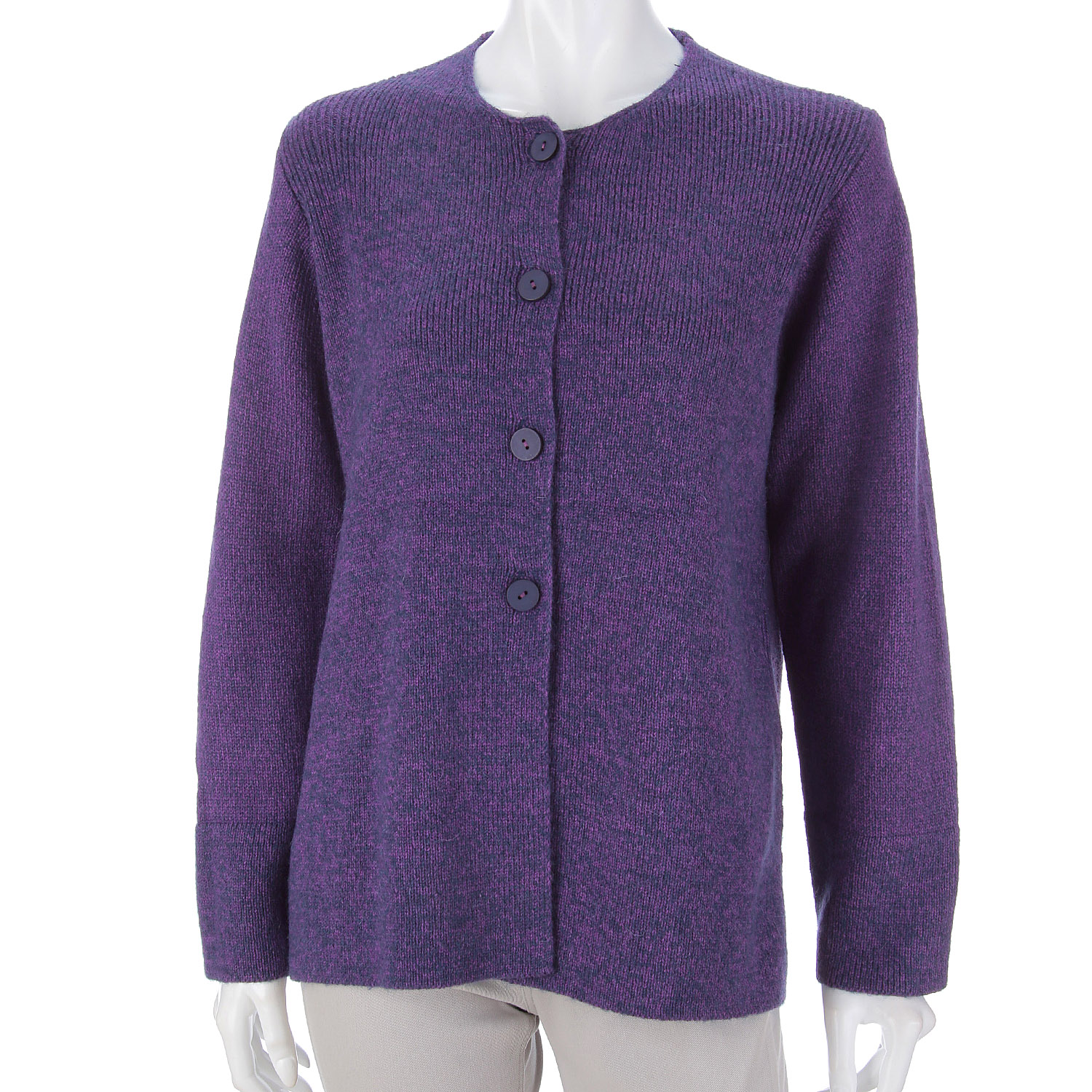 LAPIS ROUGE アルパカ混ニットカーディガン - 画像9