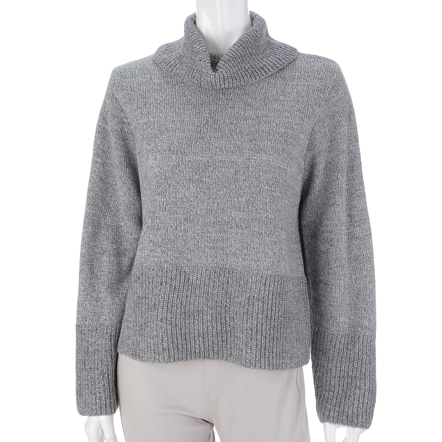 LAPIS ROUGE アルパカ混オフタートルセーター - 画像2