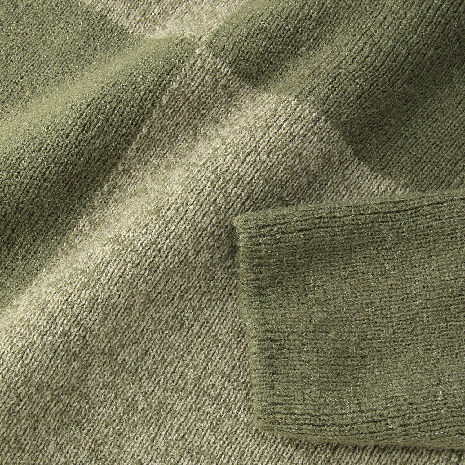 LAPIS ROUGE アルパカ混配色セーター - 画像7