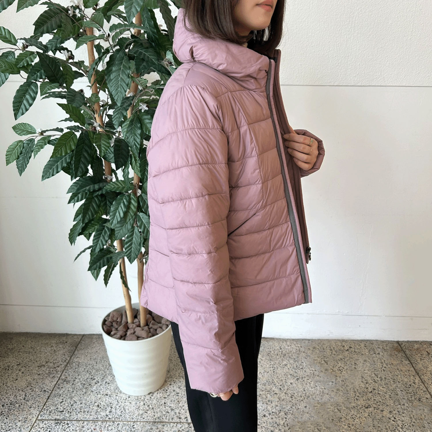 LAPIS ROUGE ファイバーダウン裏地付きジャケット - 画像6