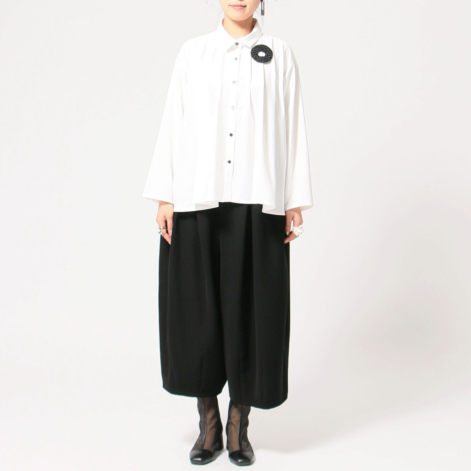 jalan jalan トロワッシャーブラウス - 画像5