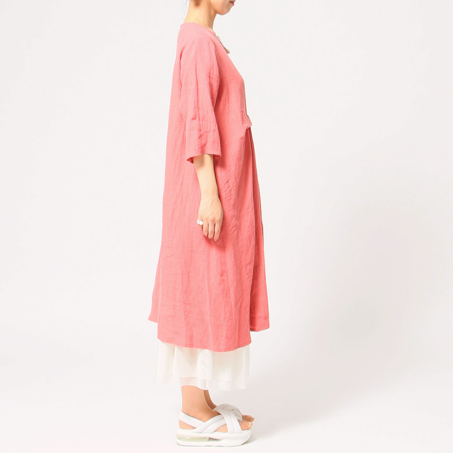 jalan jalan 東炊きリネンワンピース - 画像9