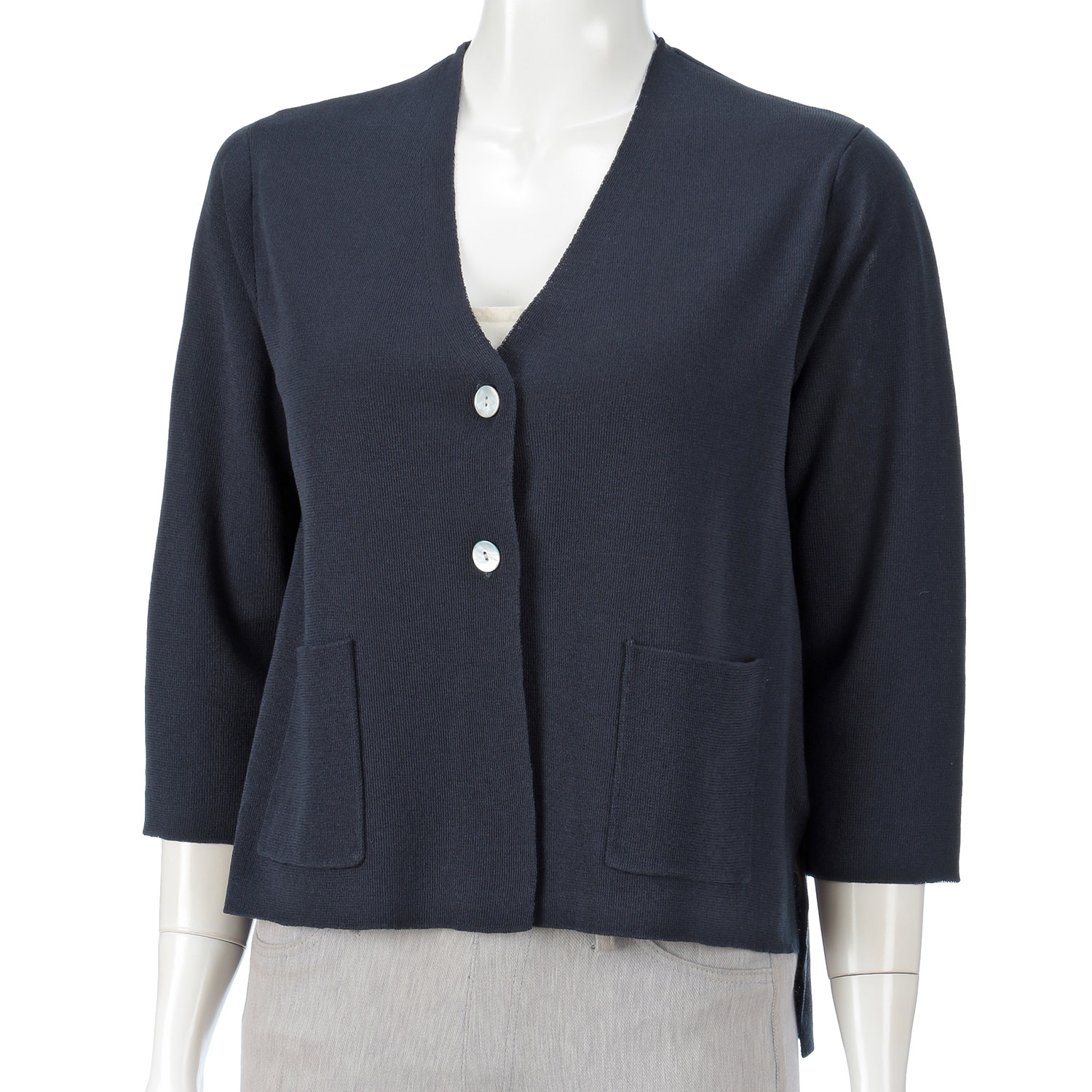 LAPIS ROUGE イレギュラー丈カーディガン - 画像8