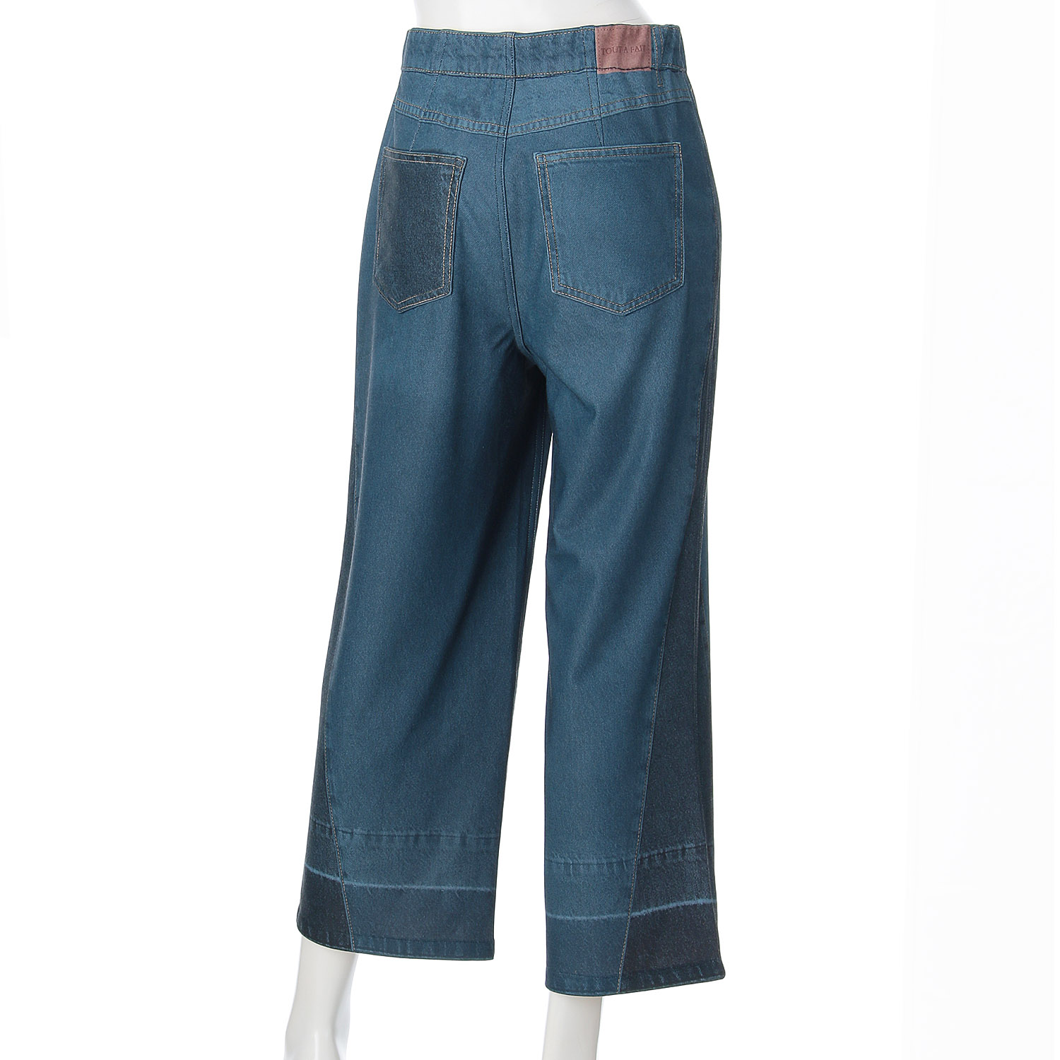 セラビ リバーシブル転写ワイドパンツ - 画像7