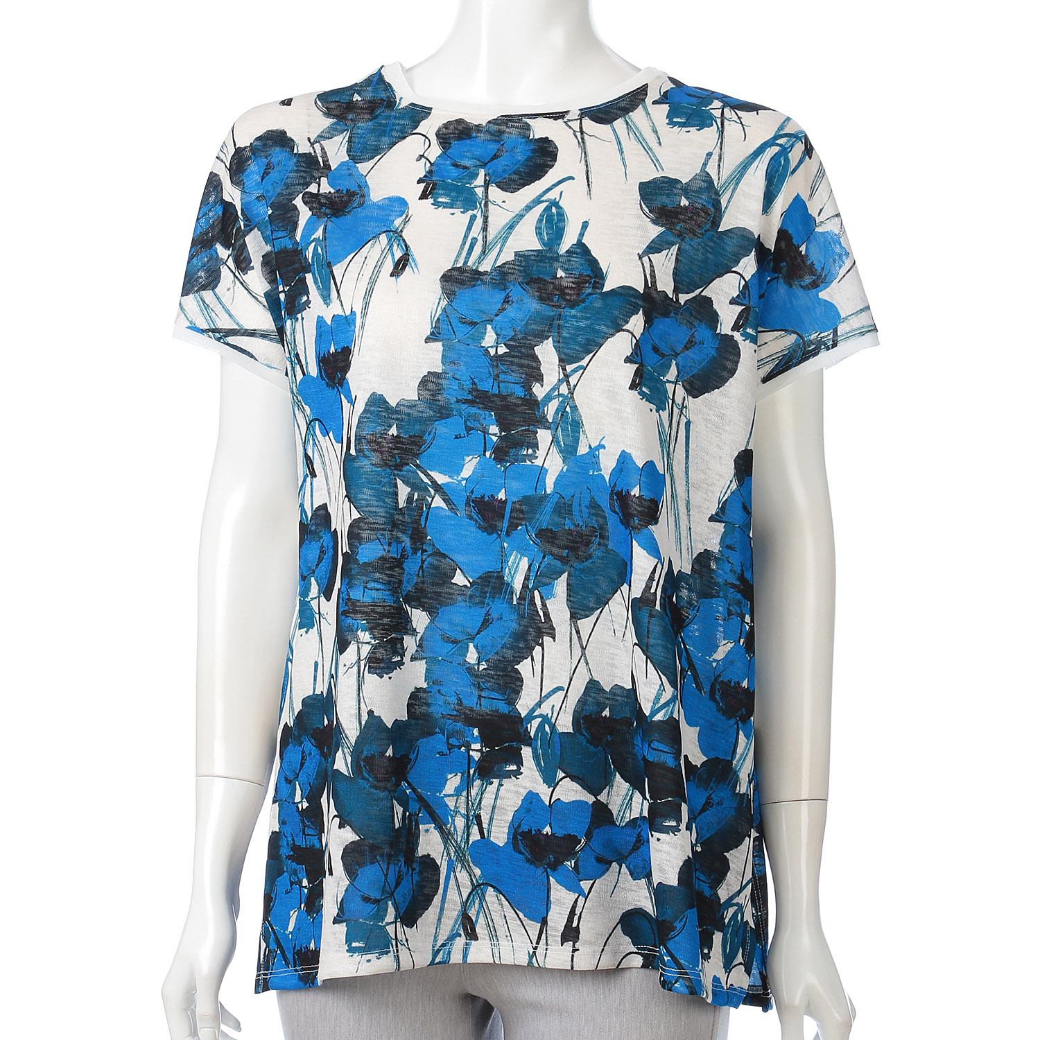 LAPIS ROUGE 転写プリントプルオーバー - 画像2