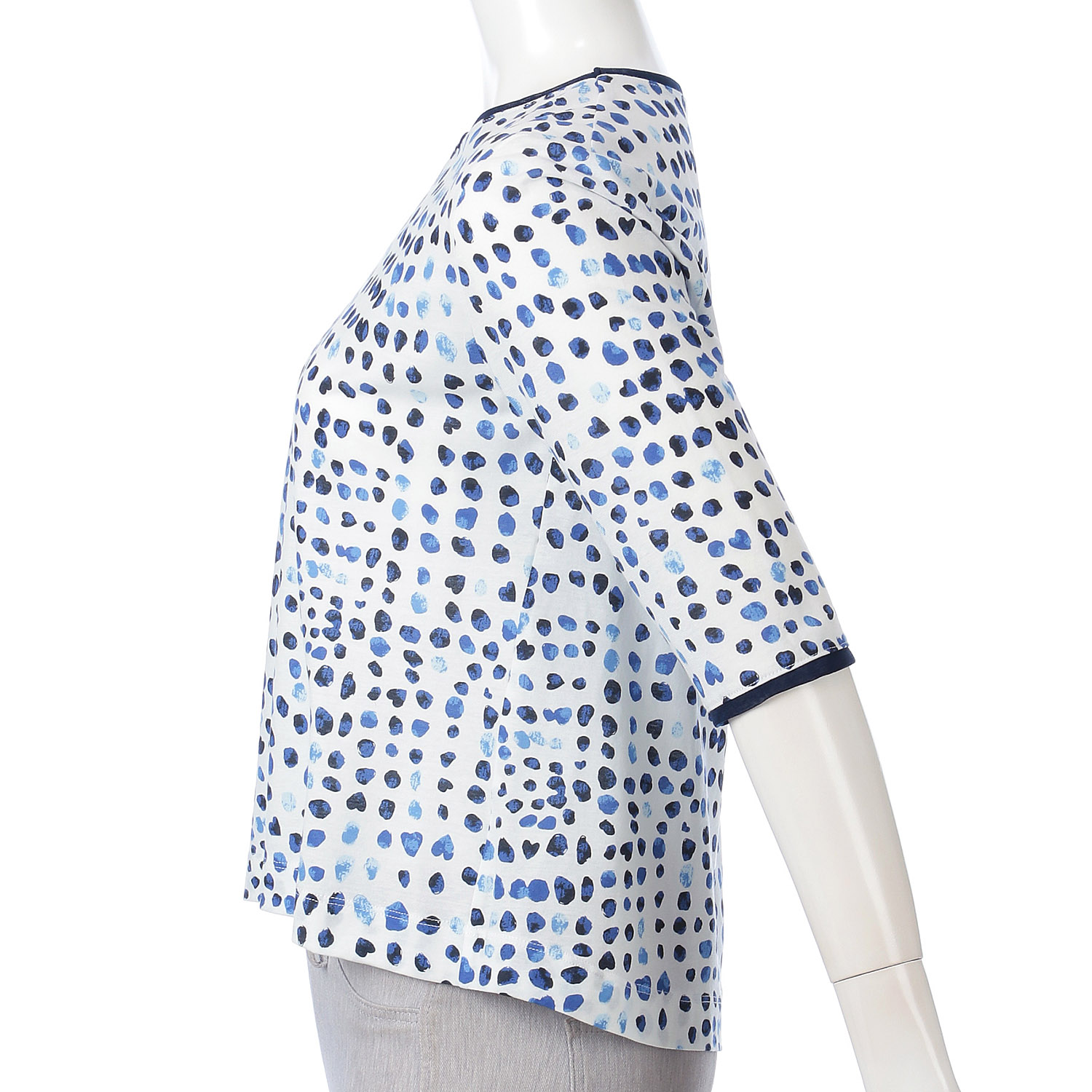 LAPIS ROUGE ドットプリントプルオーバー - 画像3