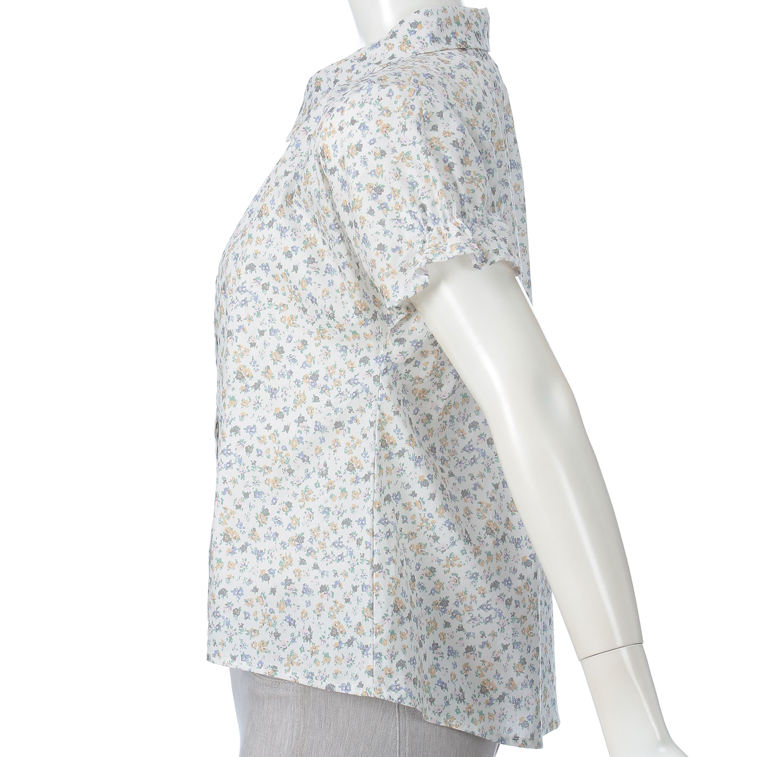 LAPIS ROUGE 小花柄ブラウス - 画像4