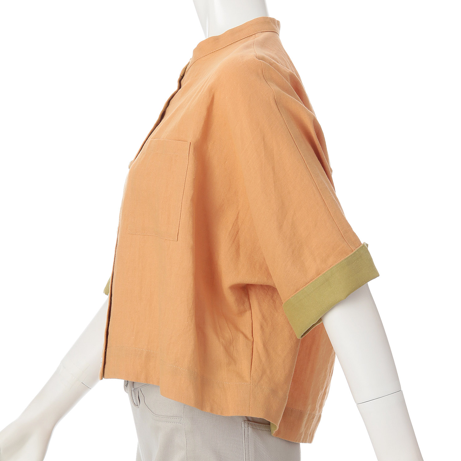 LAPIS ROUGE 綿麻ドルマンジャケット - 画像2