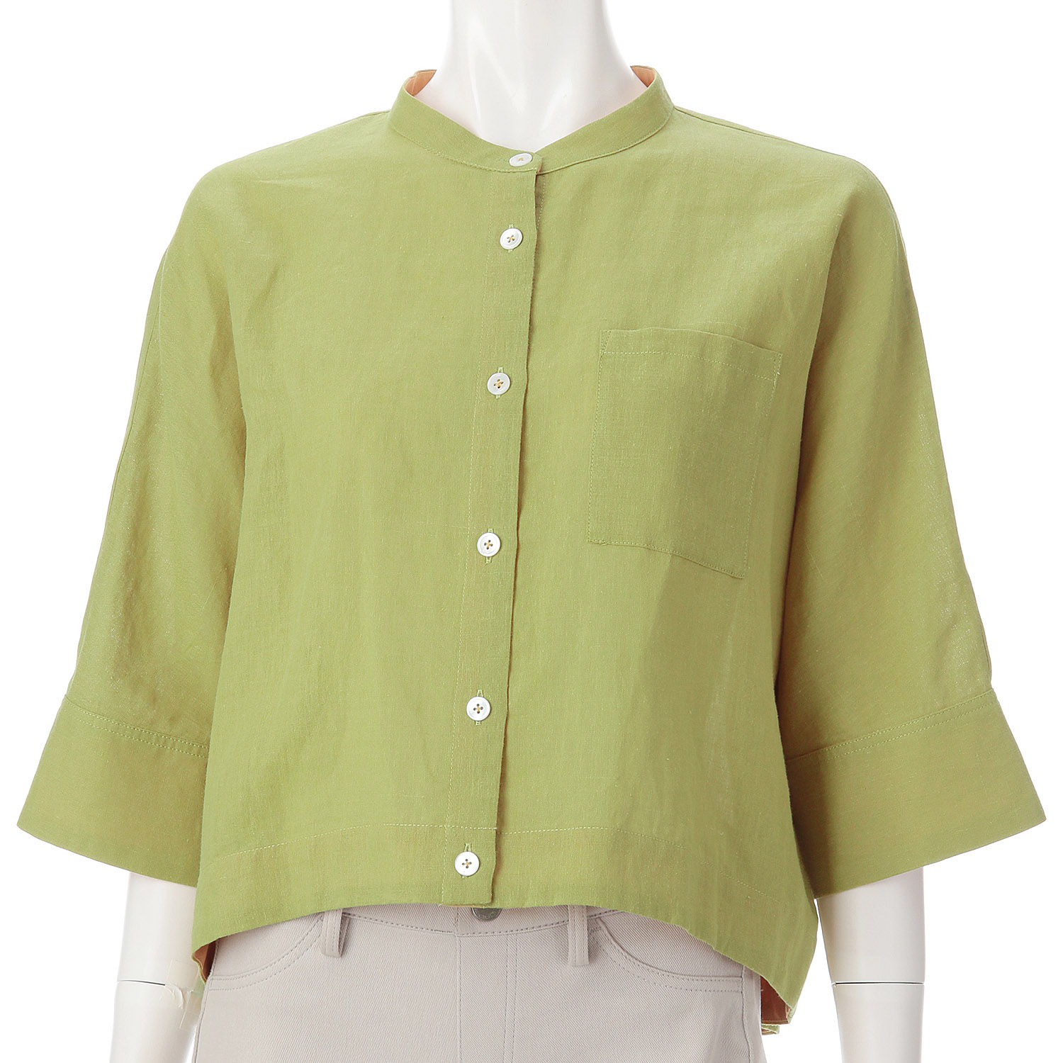 LAPIS ROUGE 綿麻ドルマンジャケット - 画像6