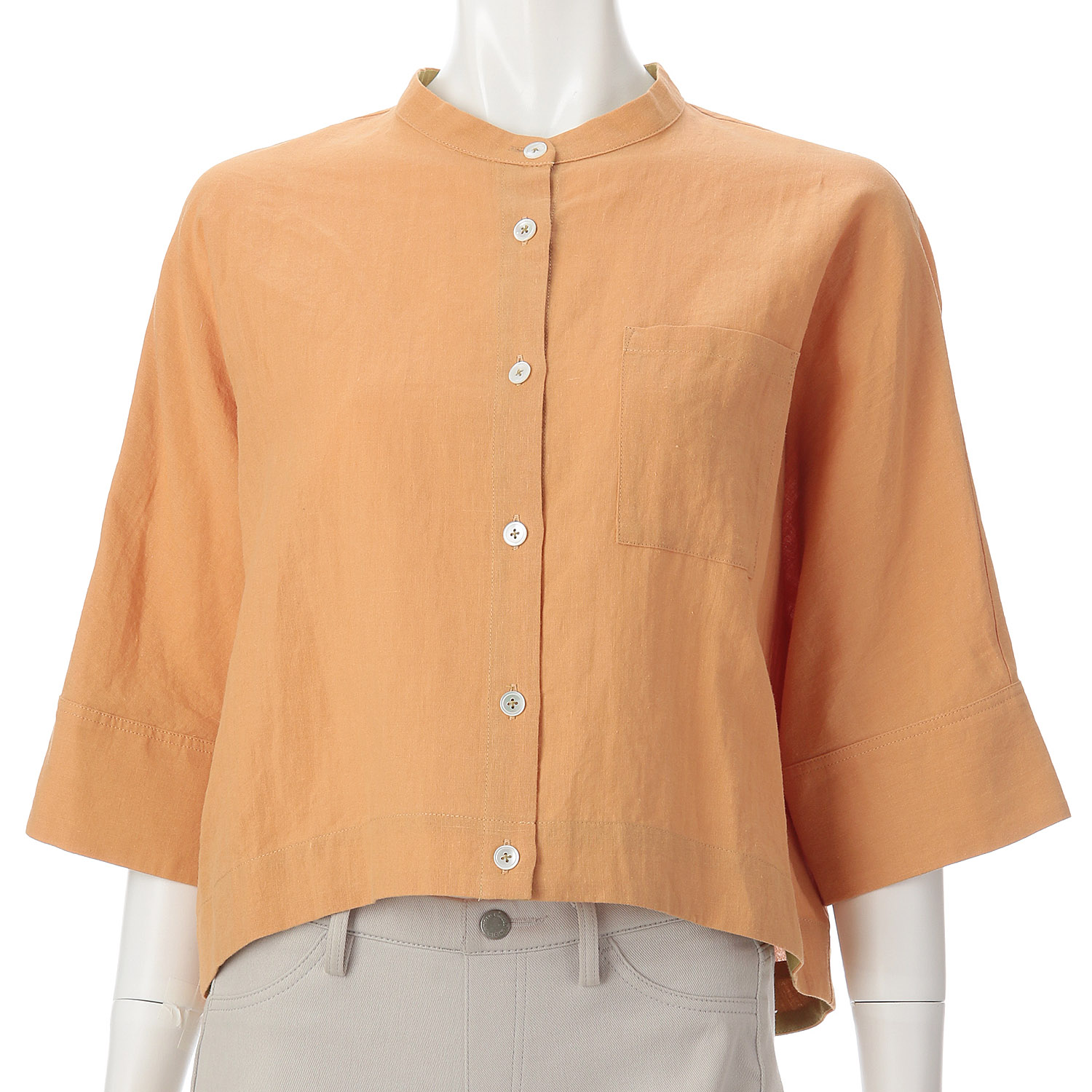 LAPIS ROUGE 綿麻ドルマンジャケット