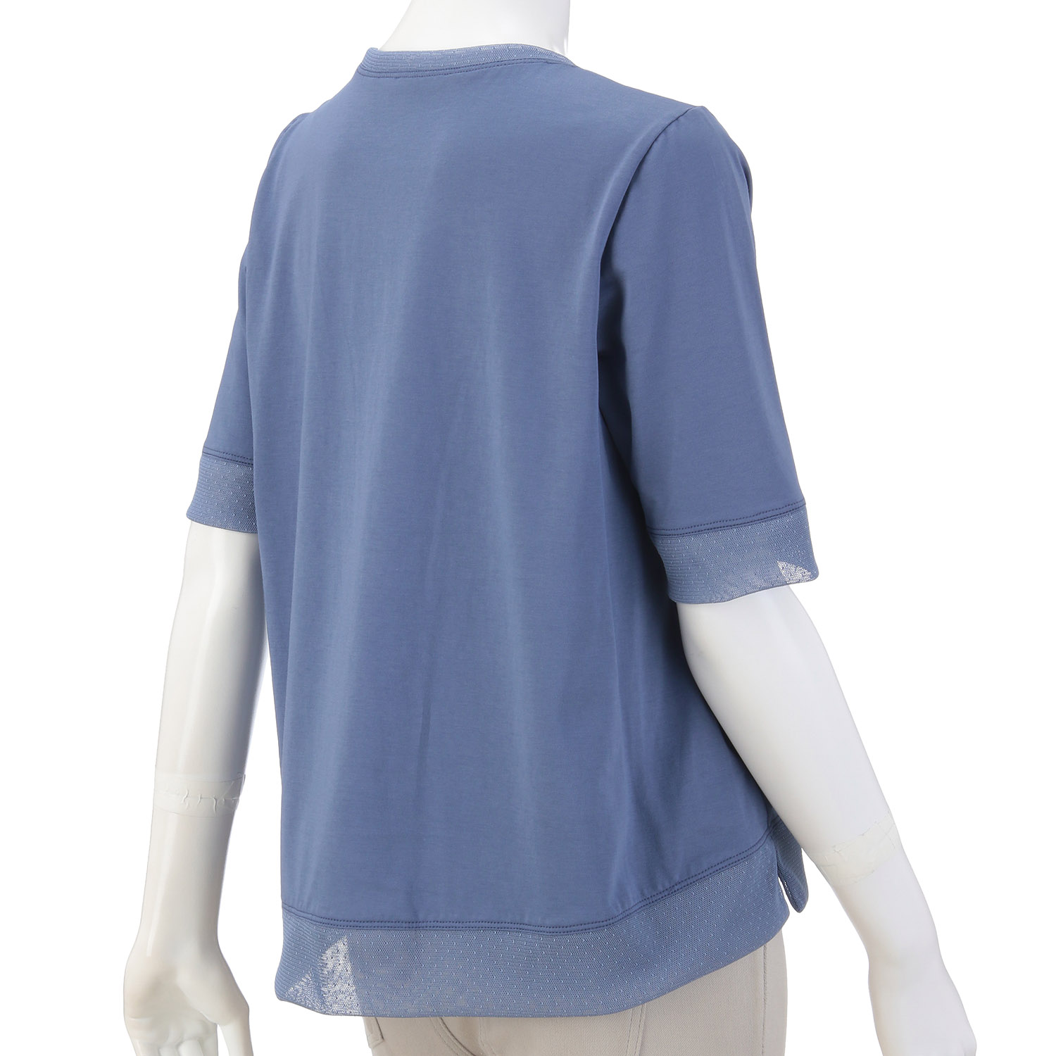 LAPIS ROUGE ドットチュール切替プルオーバーA - 画像6