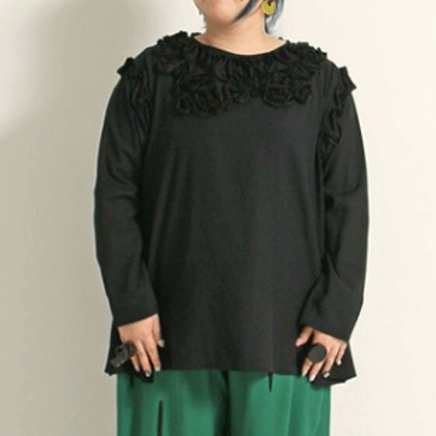 jalan jalanレーヨンブラウス - 画像1