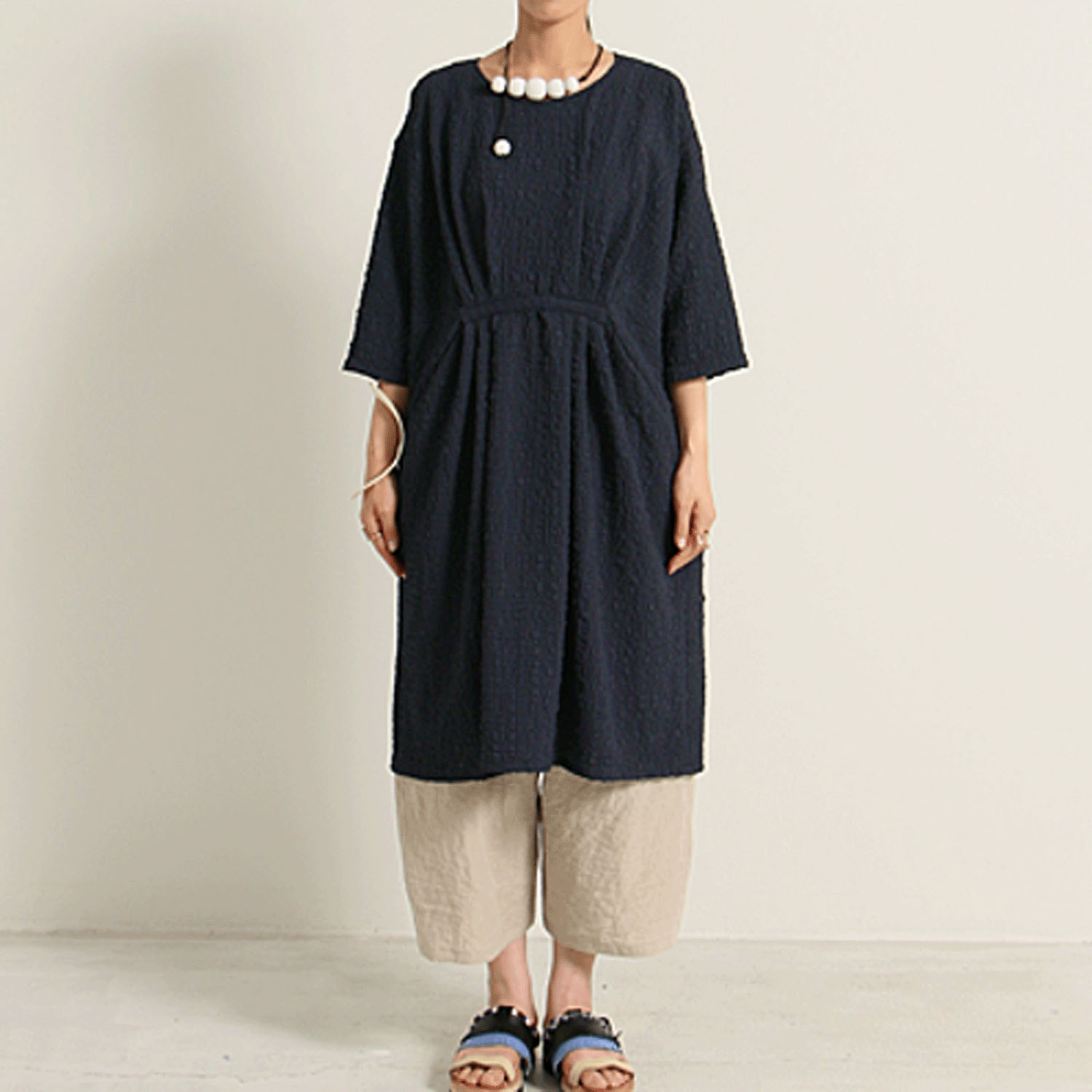 jalanjalan 3Dチェックワンピース - 画像1