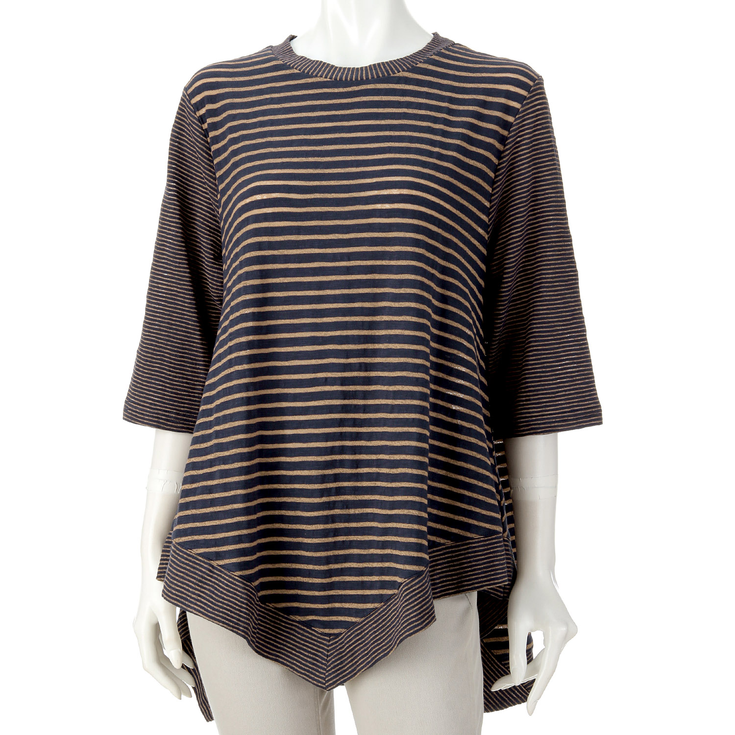 ボーダー切り替えチュニック - 画像10