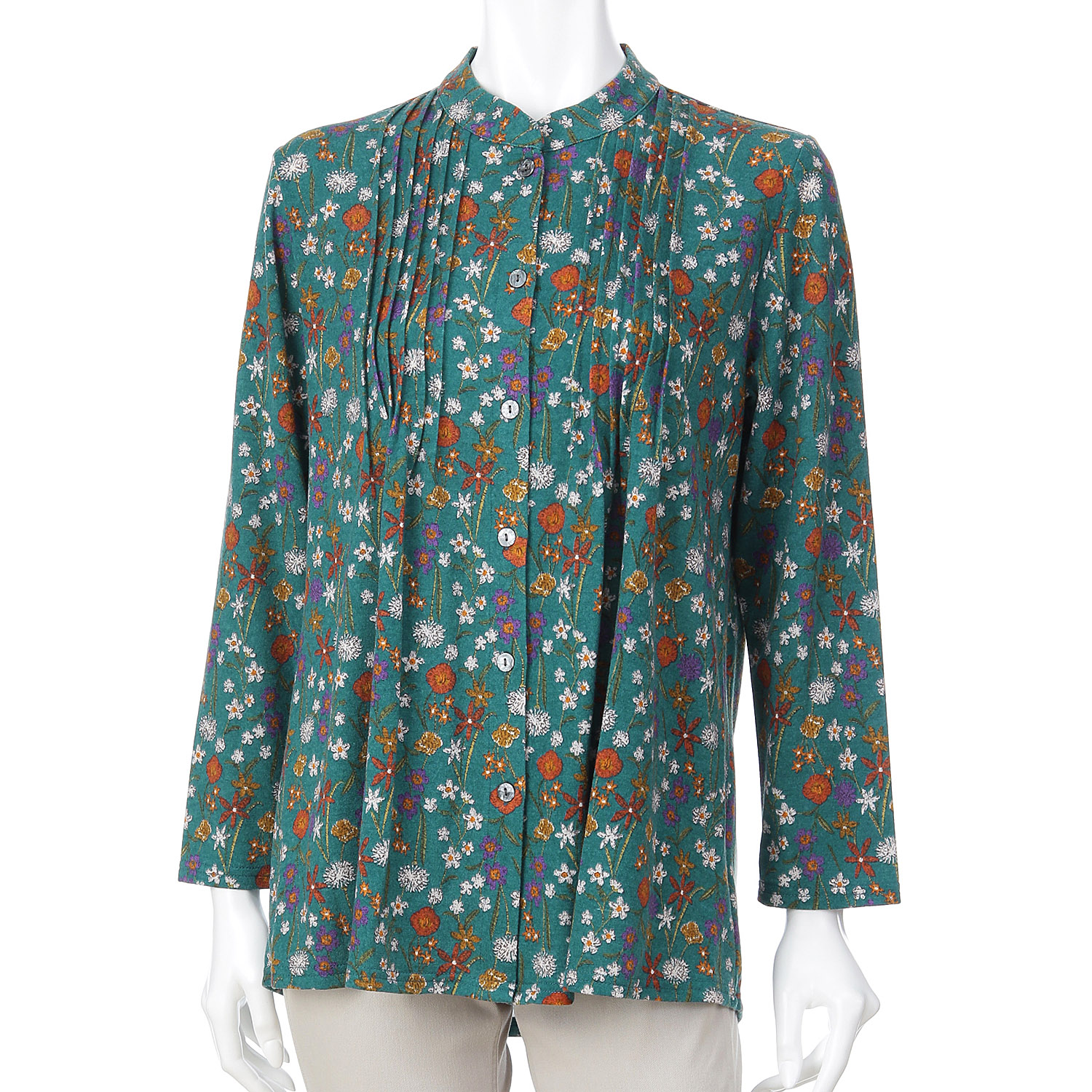 タック使いブラウス - 画像3