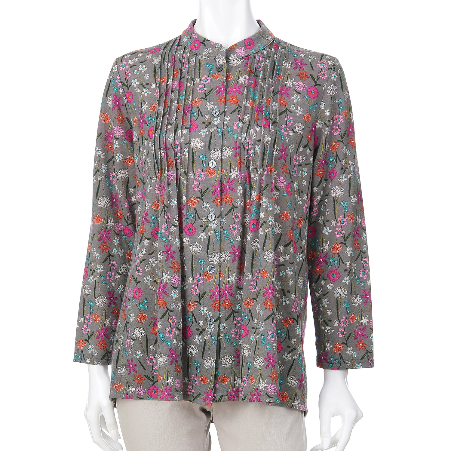 タック使いブラウス - 画像1