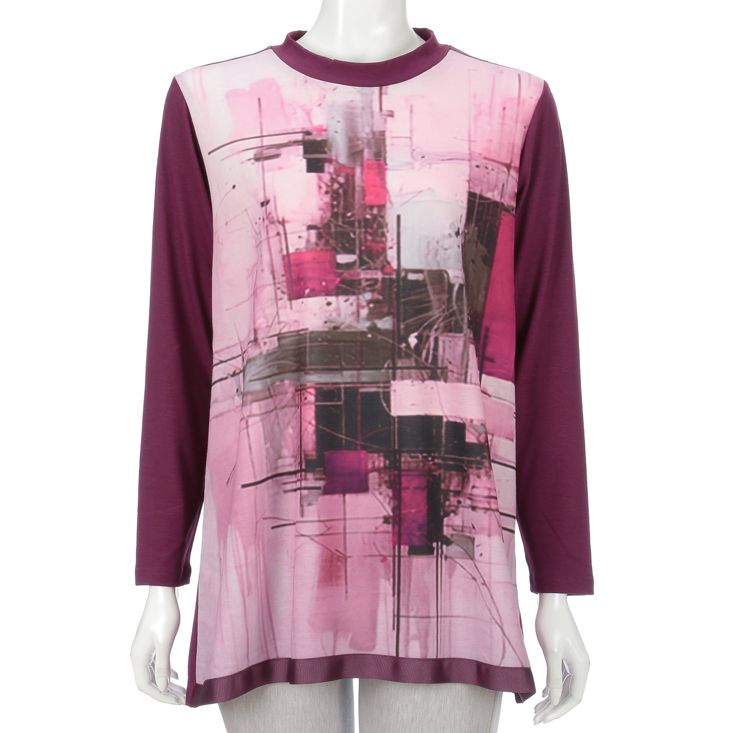 転写プリントチュニック - 画像1