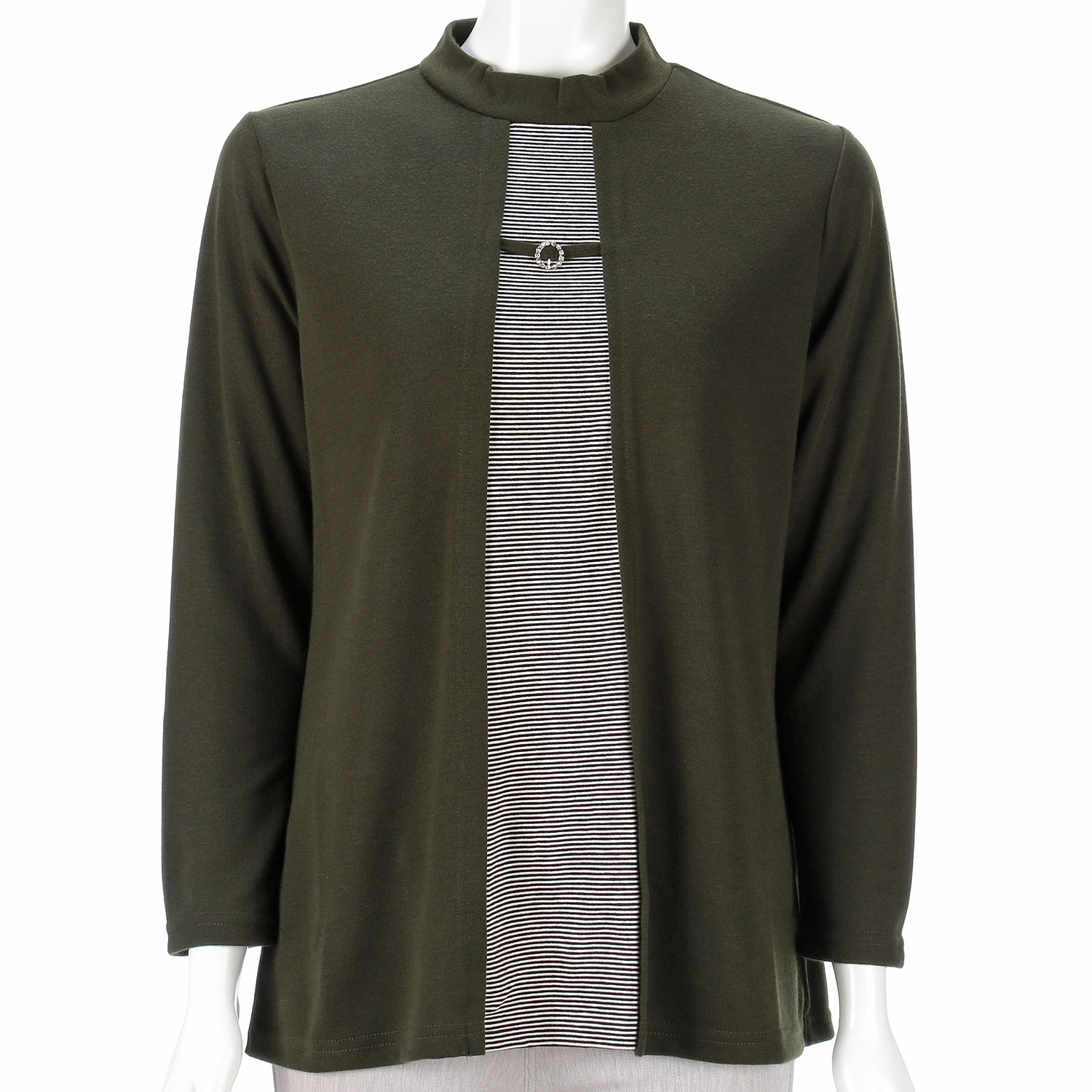 リング付き切り替えチュニック - 画像4