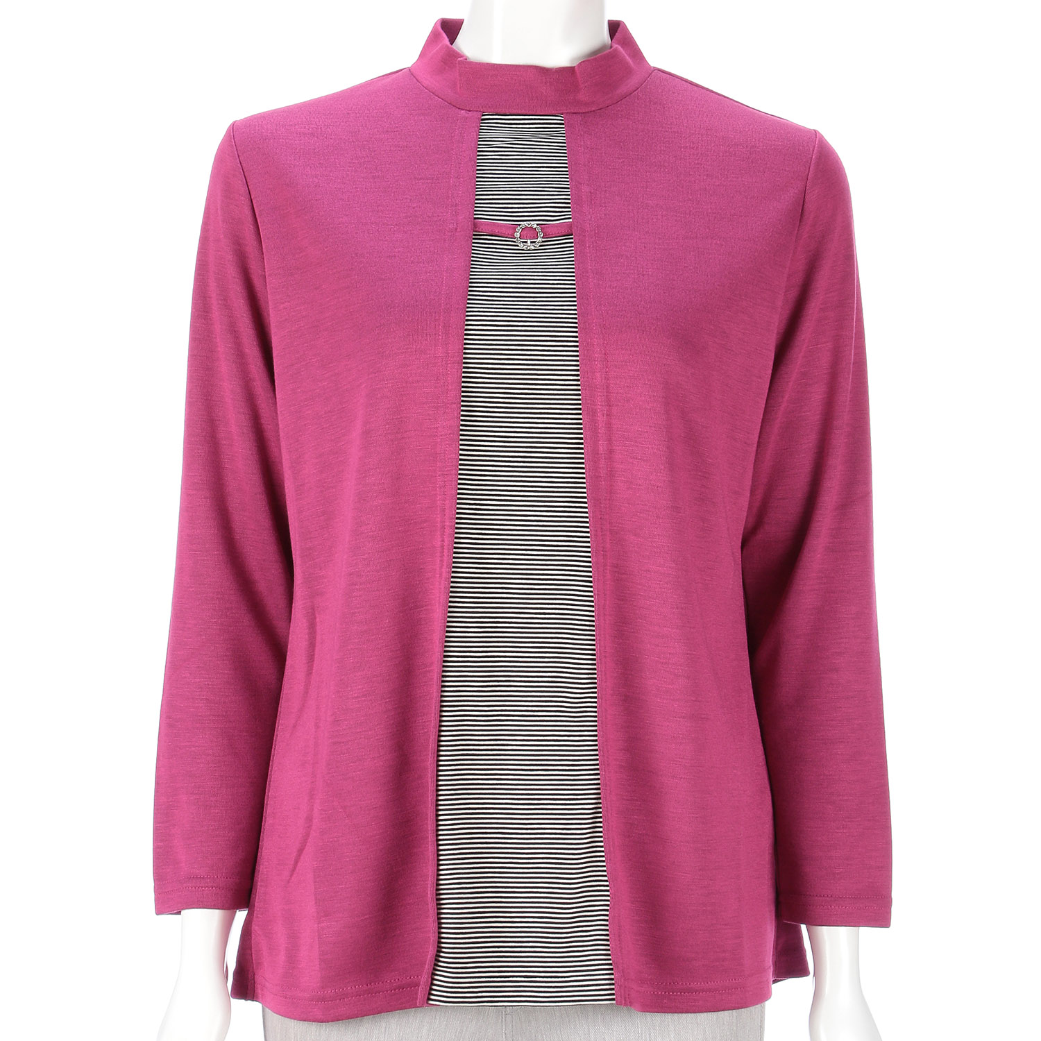 リング付き切り替えチュニック - 画像1