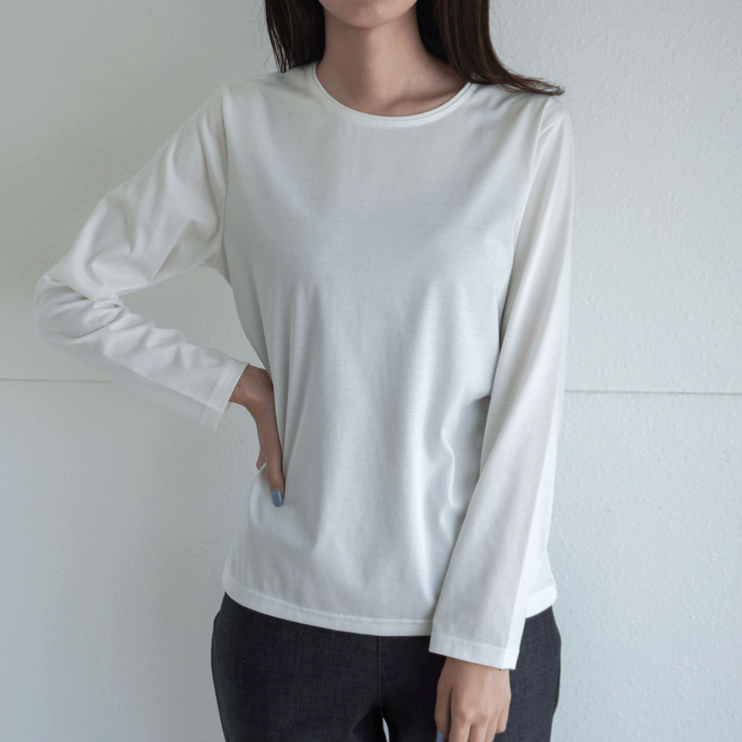 【InstaLive】futsuの クルーネックカットソー - 画像2