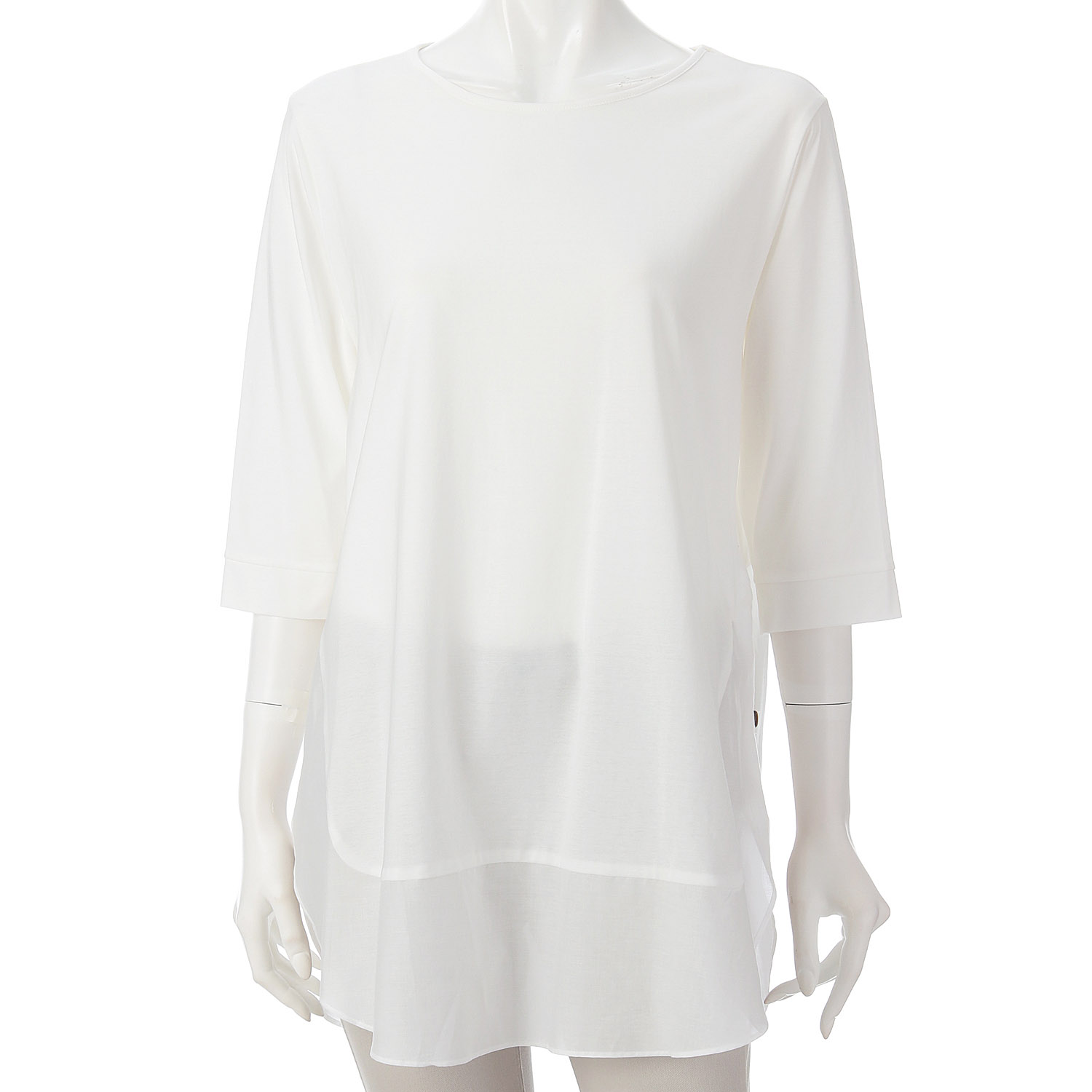 60／2ガスSZ強撚アイスプレミアムチュニック - 画像3