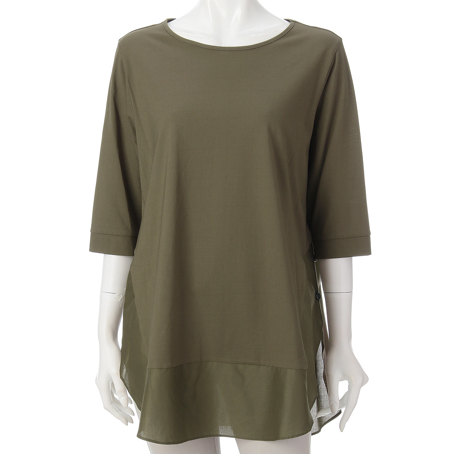 60／2ガスSZ強撚アイスプレミアムチュニック - 画像7