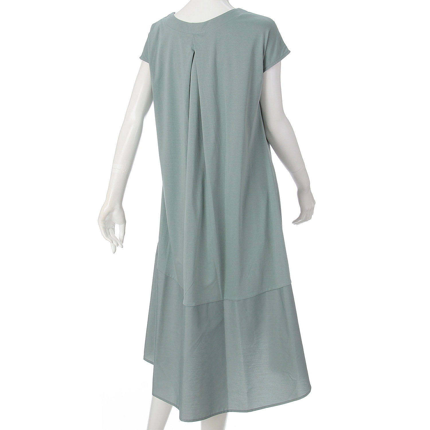 シルケットスムース×ブロードワンピース - 画像6