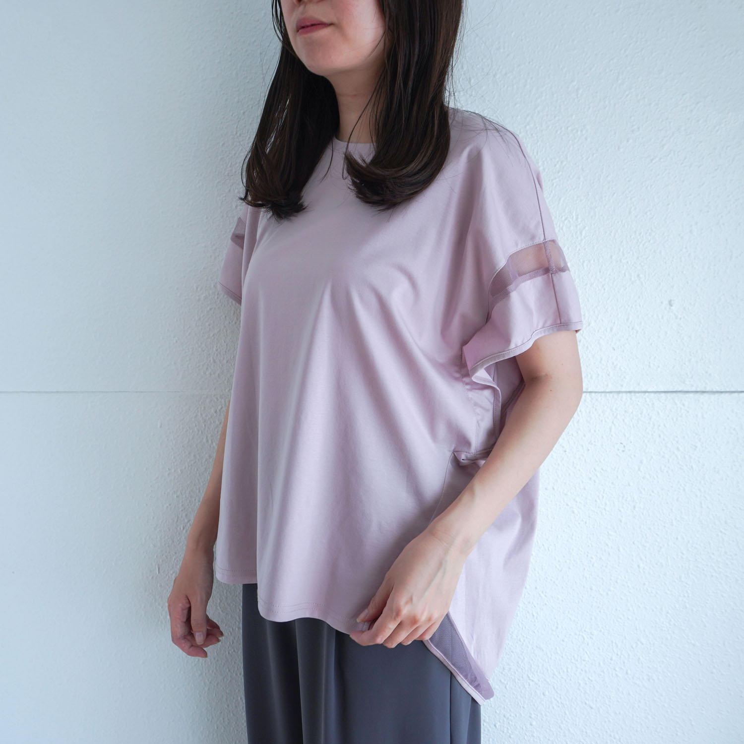 シルケットスムースロゴチュニック - 画像2