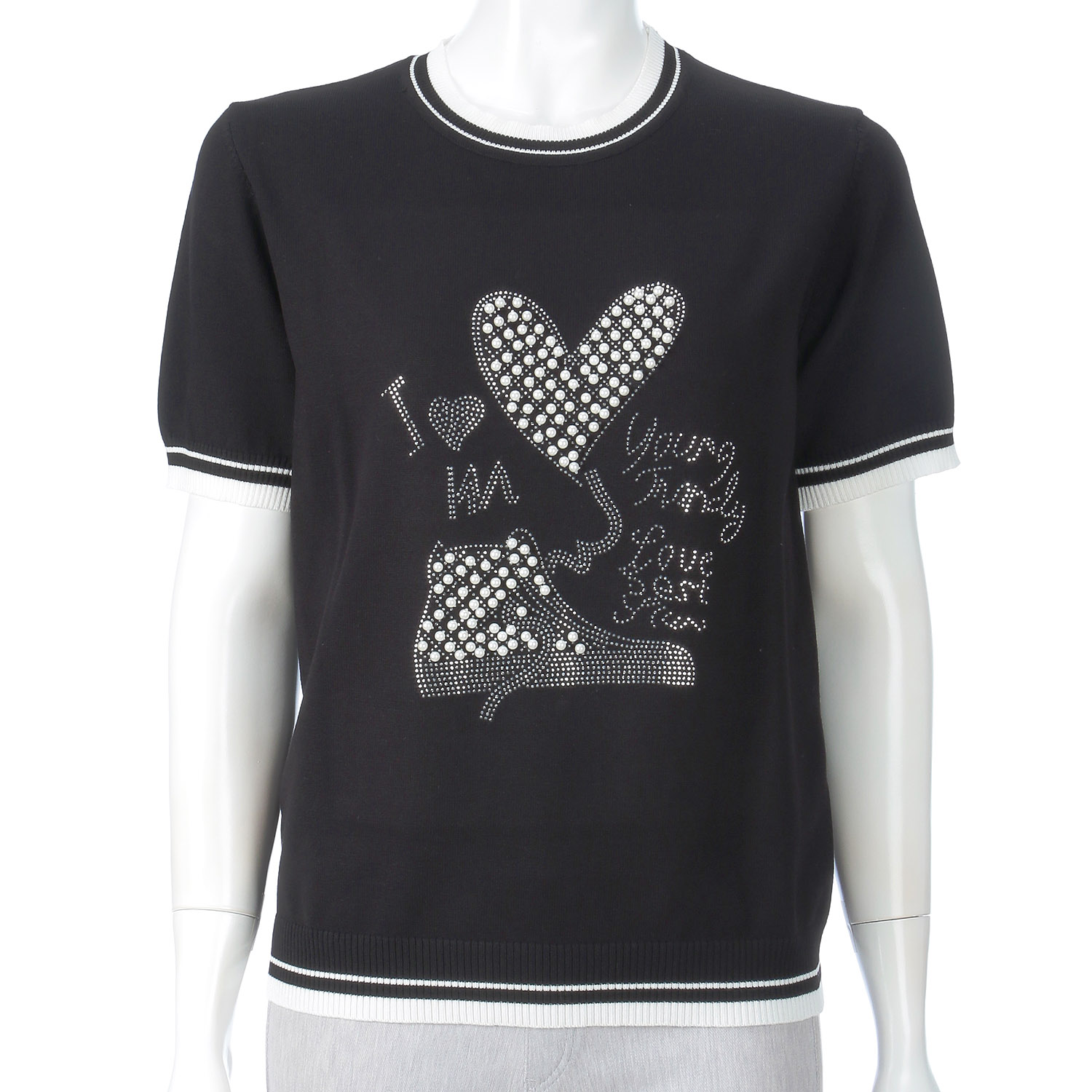 ハート柄ニット - 画像4