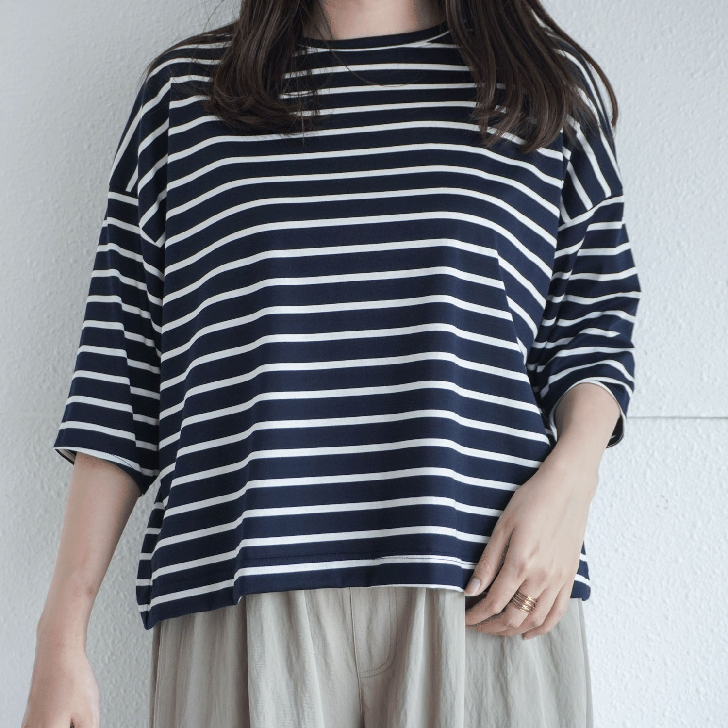 ボーダープルオーバー - 画像1