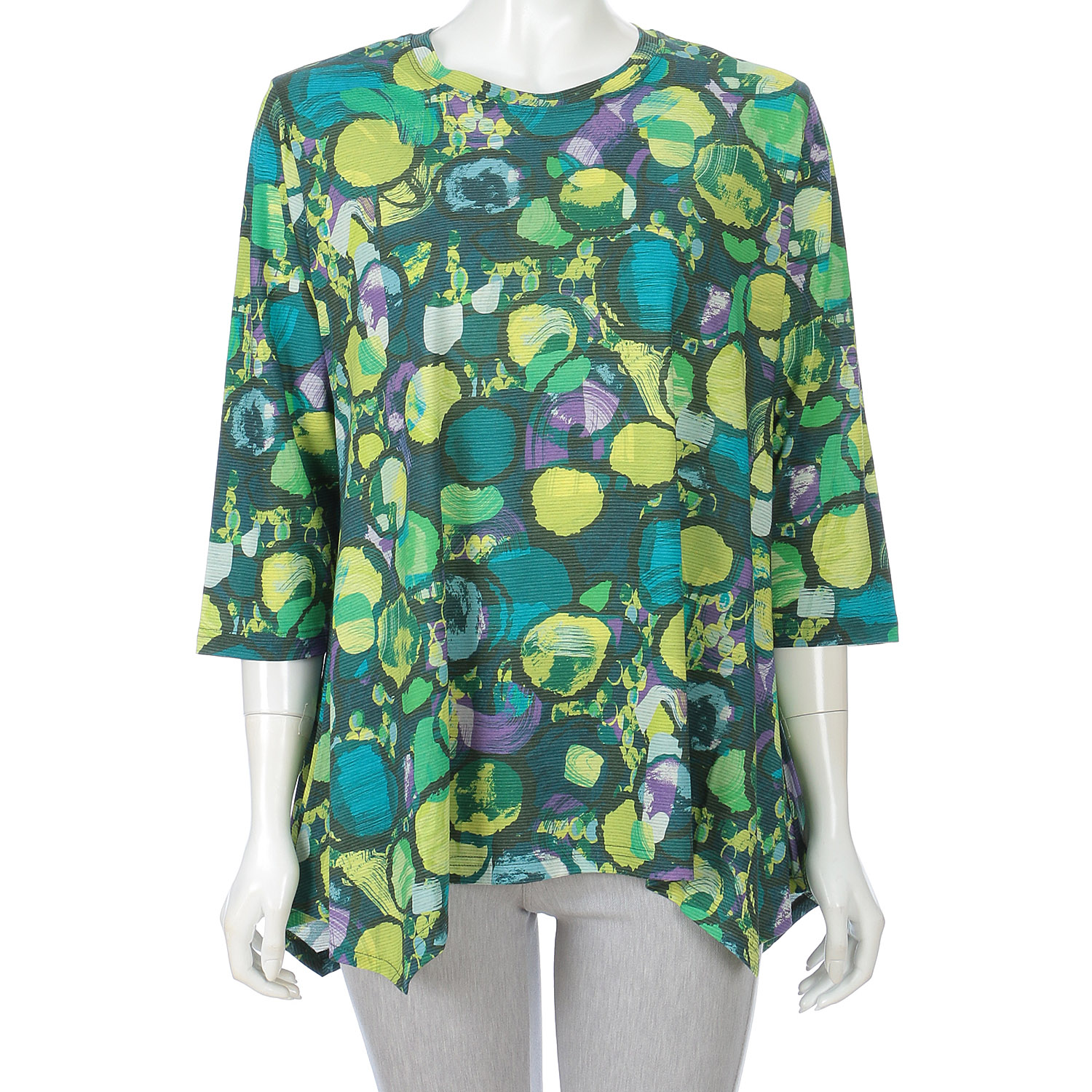 多配色丸柄プリント - 画像2