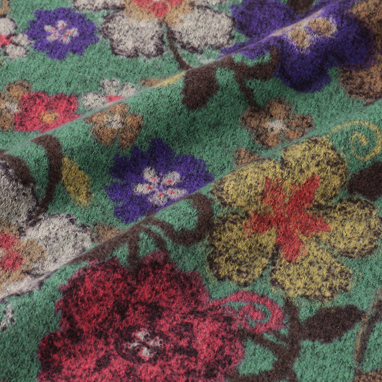 花柄起毛チュニック - 画像5