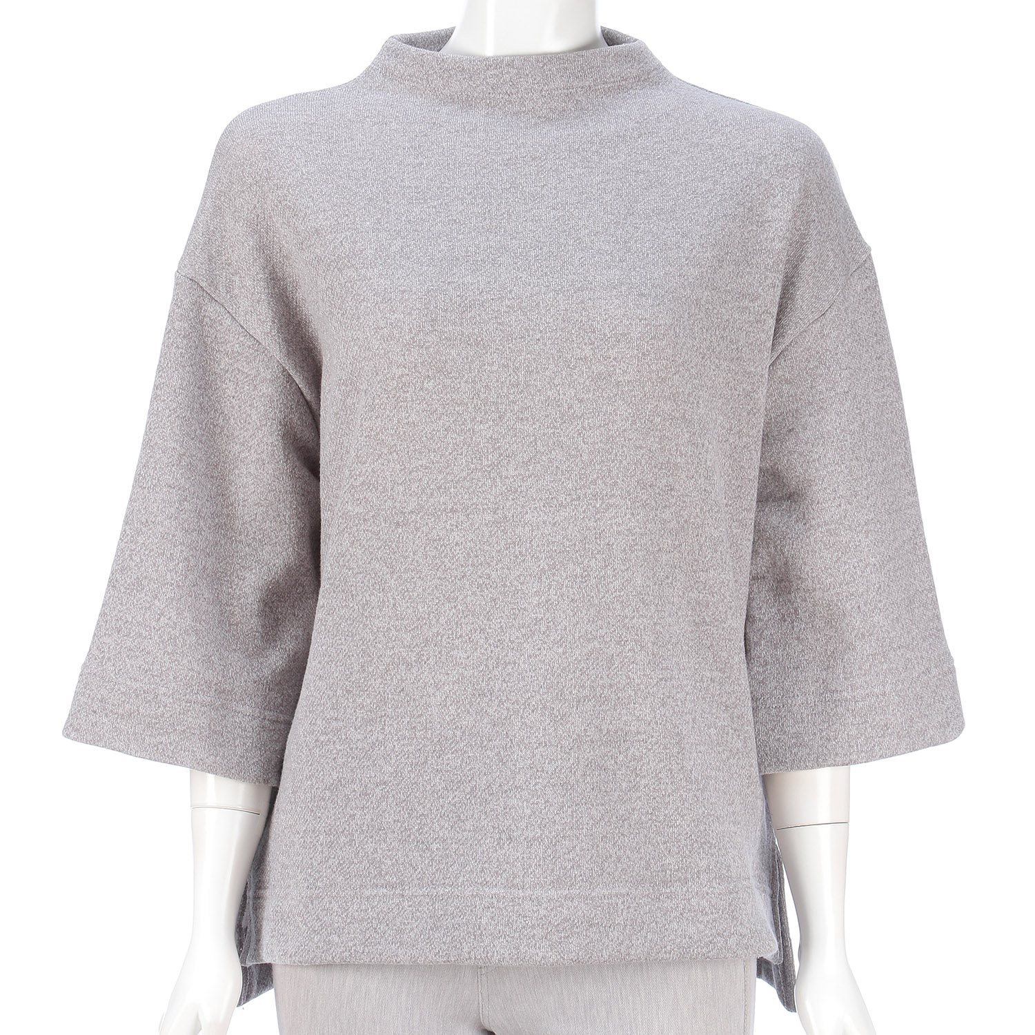 ガーゼ裏毛プルオーバー