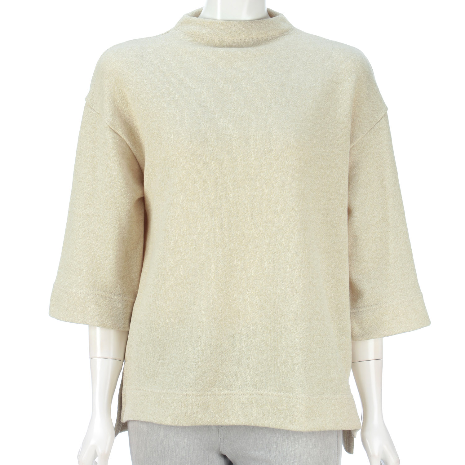 ガーゼ裏毛プルオーバー